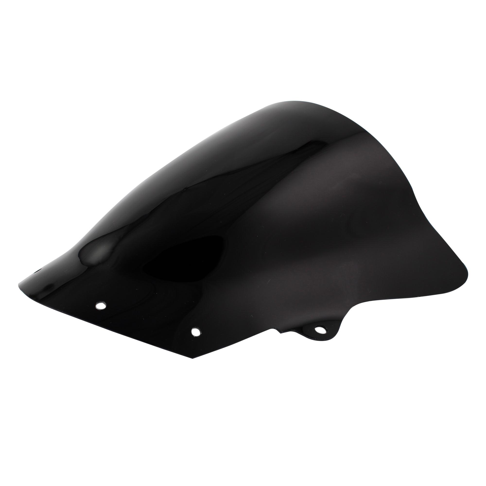 Airblade Dark Smoke D Double Bubble Screen - Kawasaki Zx6r Ninja 2009-16