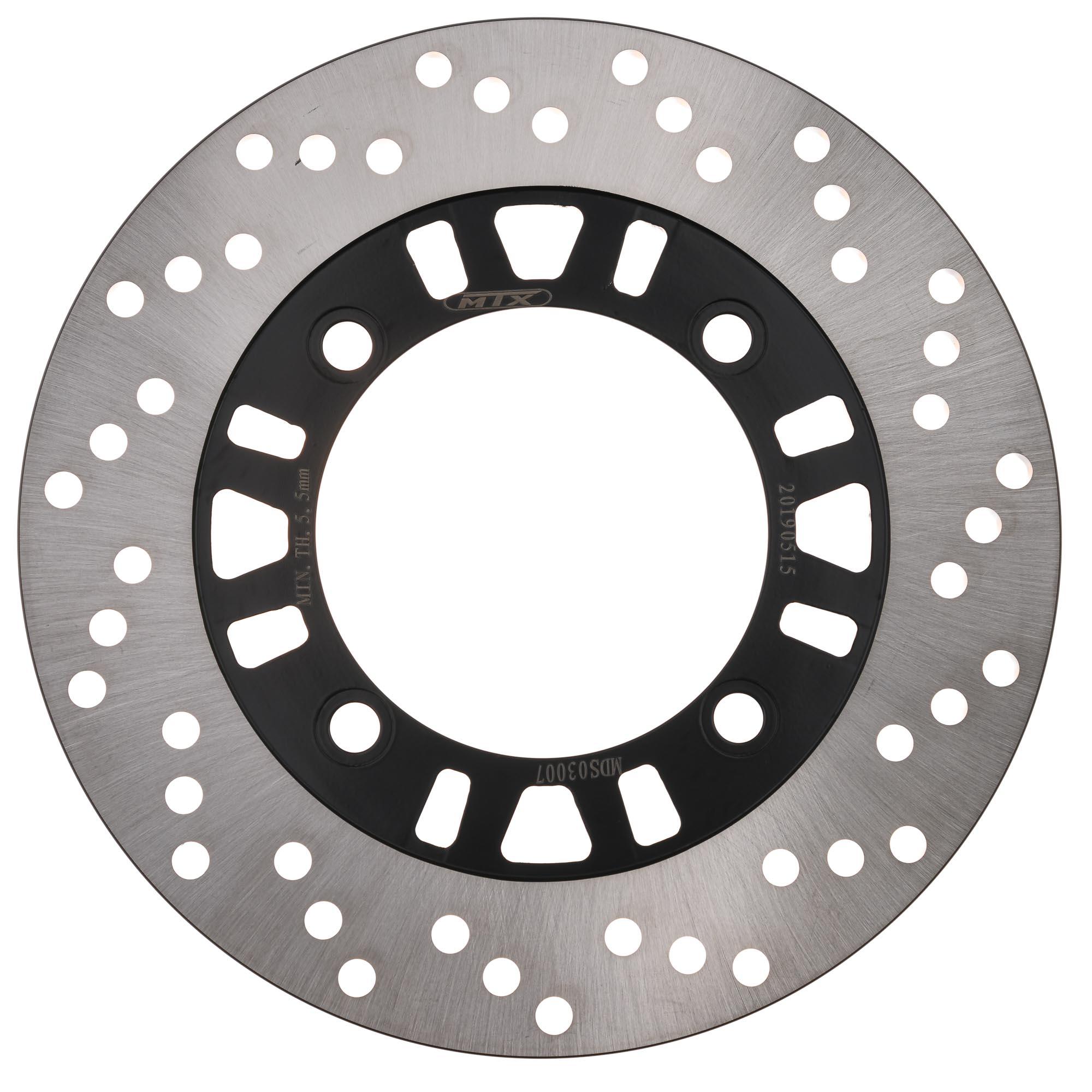 Mtx Performance Rear Solid Round Brake Disc - Kawasaki Zx-6R Ninja 1995-2006