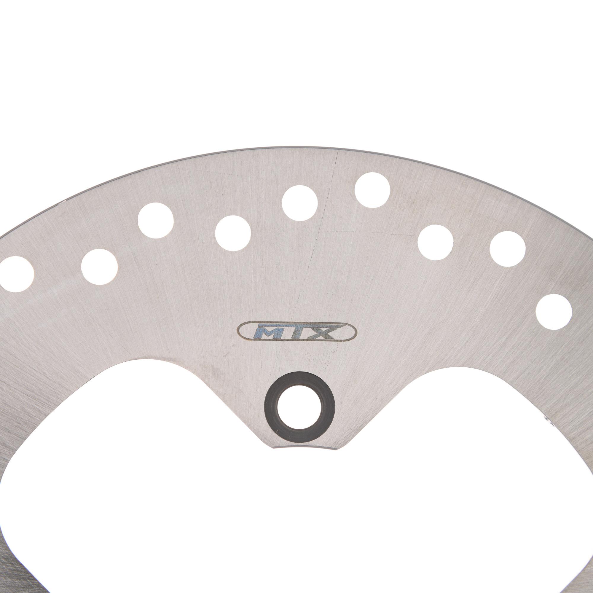 MTX Performance Rear Solid Round Brake Disc - Triumph Bonneville T100 2002-17 image 2