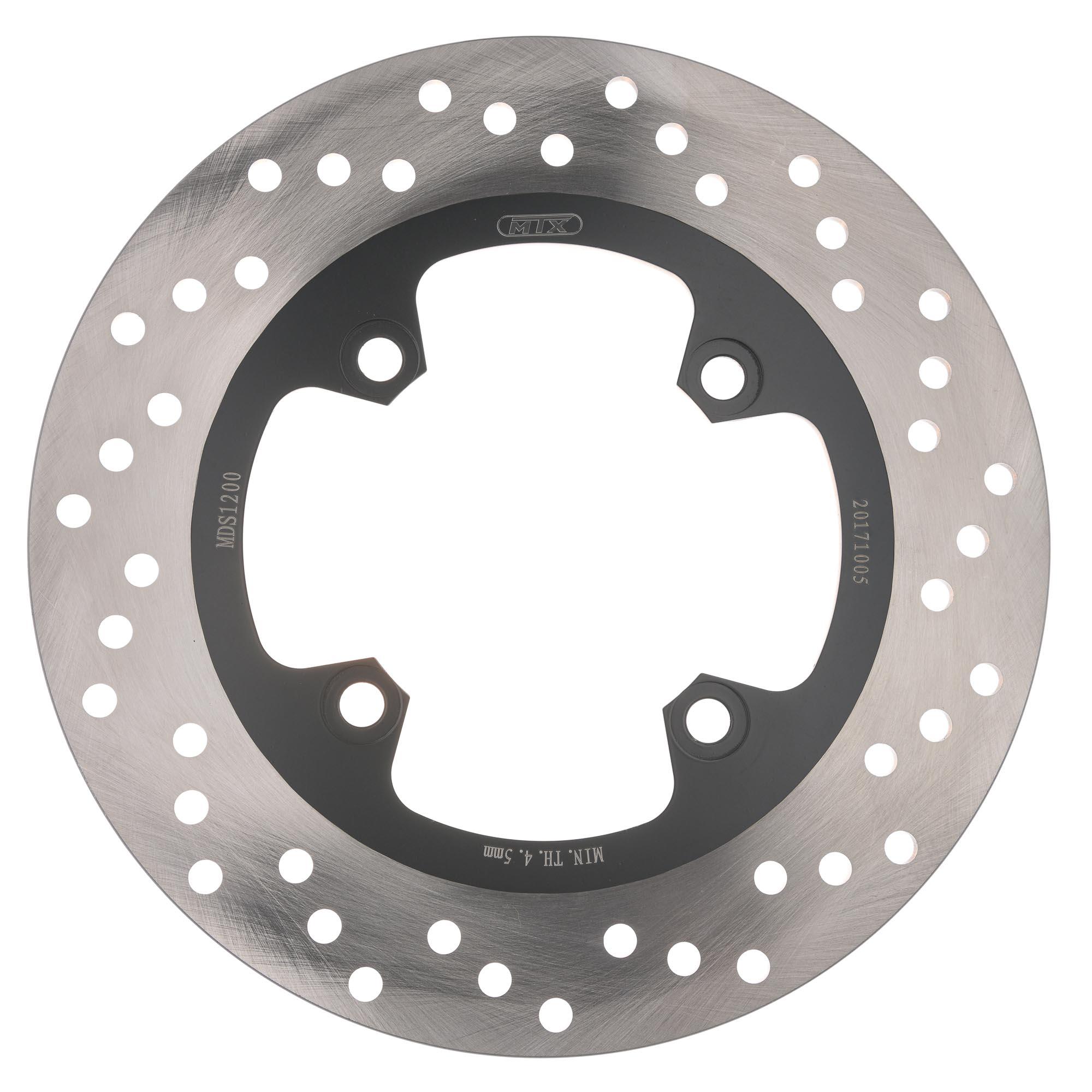MTX Performance Rear Solid Round Brake Disc - Kawasaki ZX-6R 2012-21