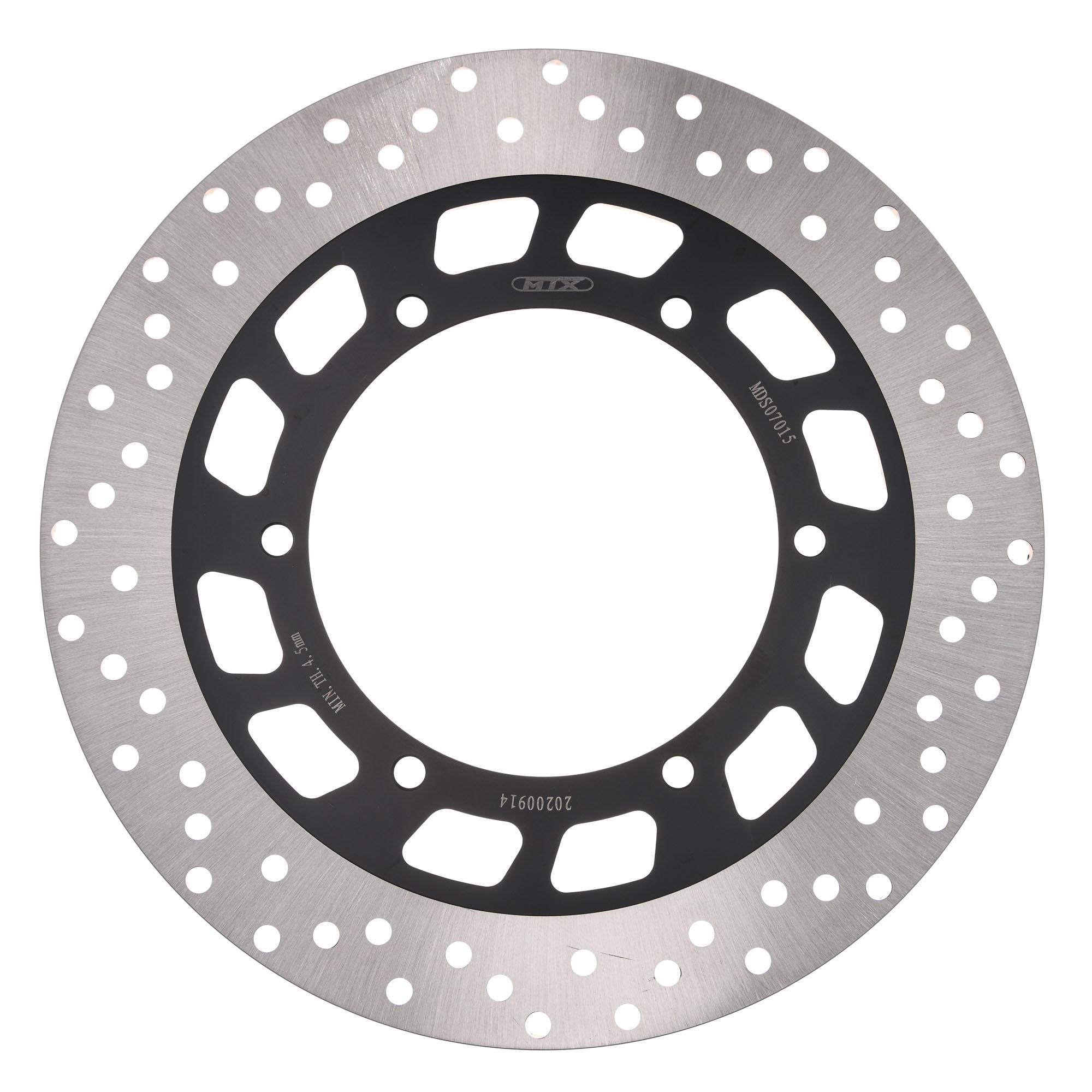 MTX Performance Front Solid Round Brake Disc - Yamaha 400 Roadstar (Five Hundred) 2014-18