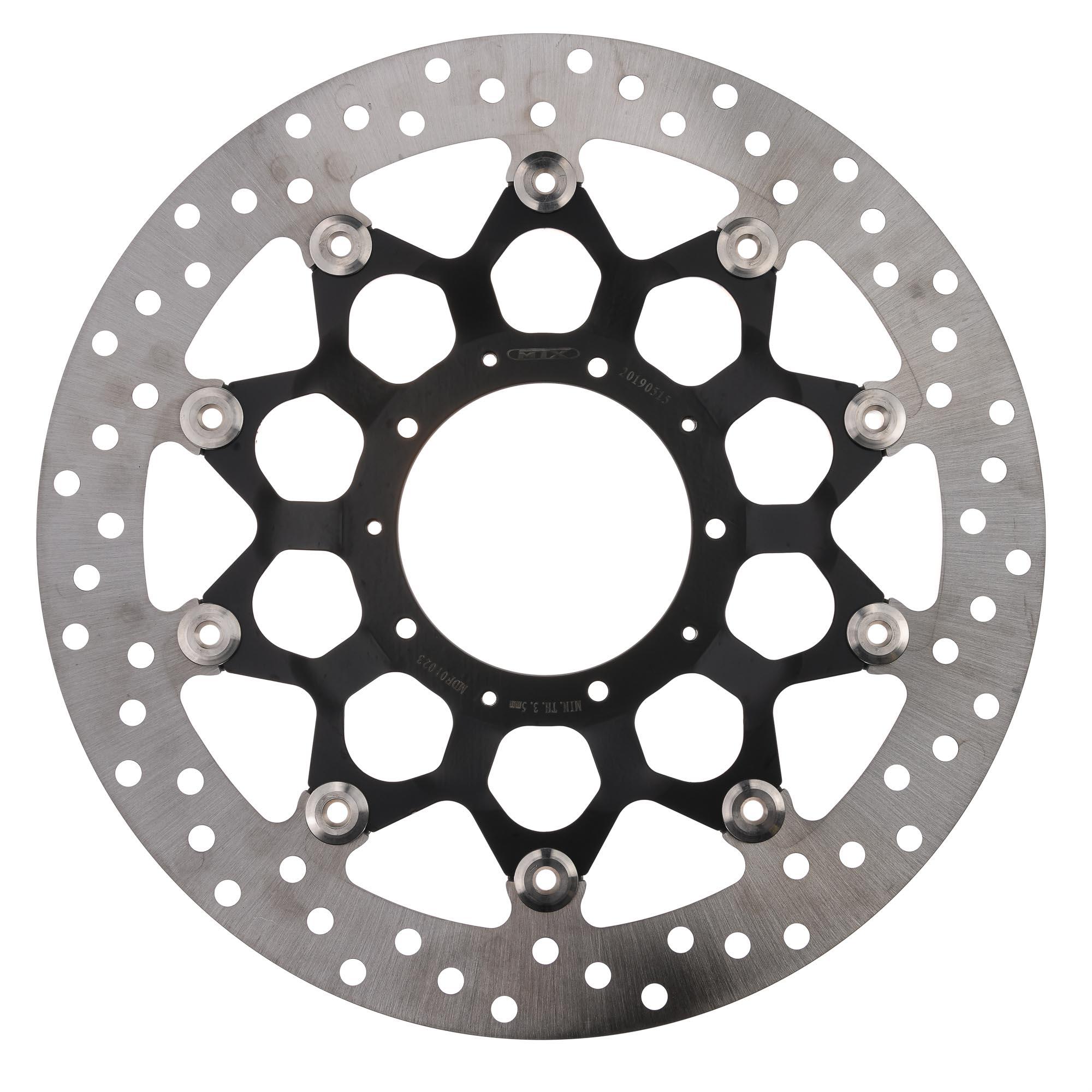 Mtx Performance Front Floating Round Brake Disc - Honda Vfr1200 2010-15