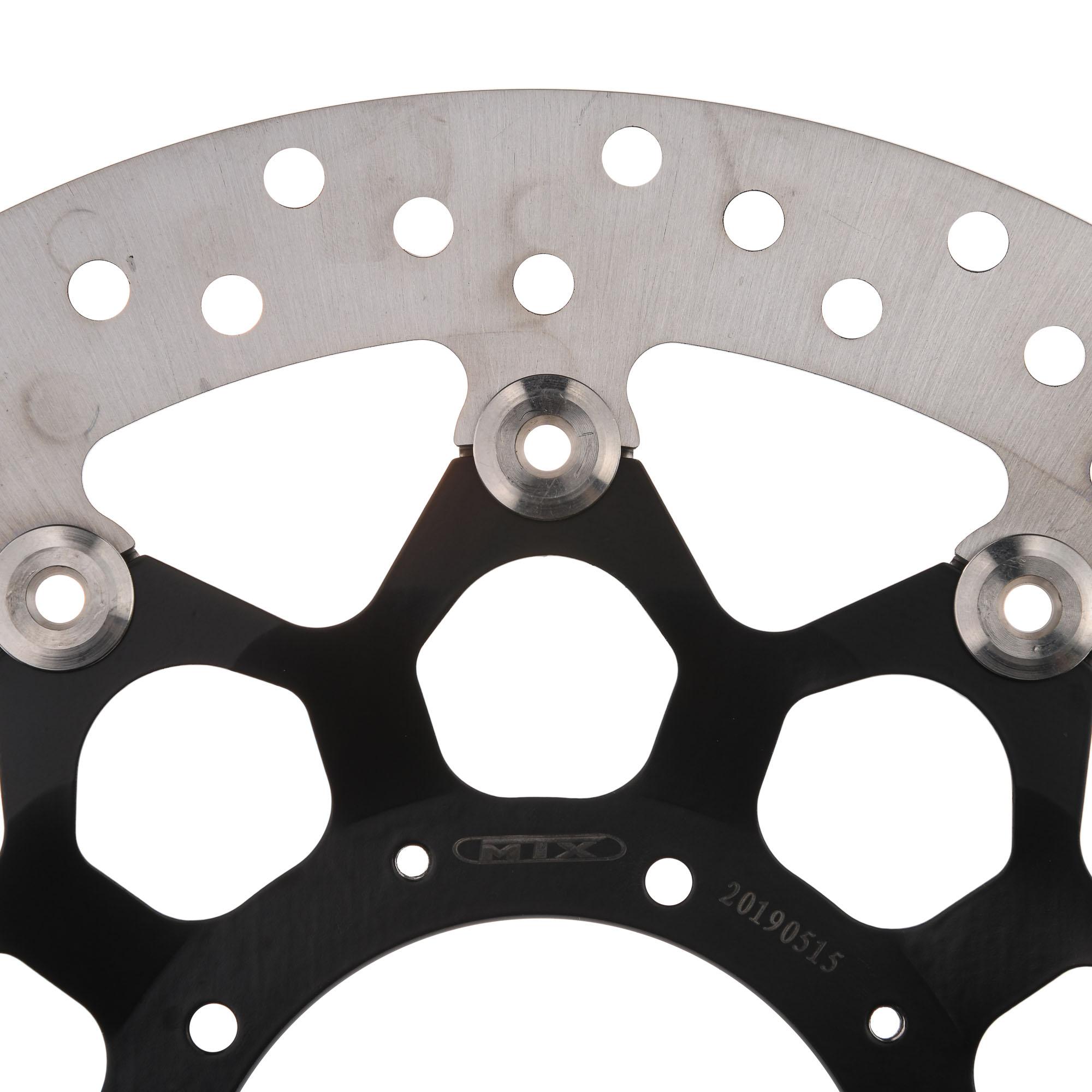 MTX Performance Front Floating Round Brake Disc - Honda VFR1200 2010-15 image 2