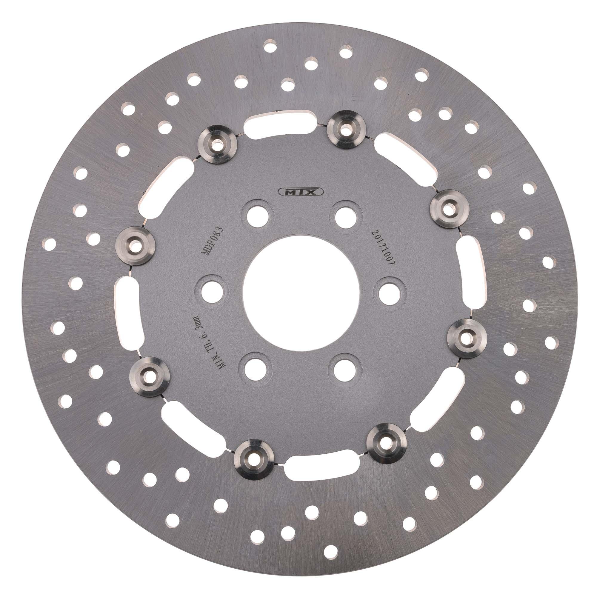 MTX Performance Rear Floating Round Brake Disc -Suzuki VL1500 C90 Boulevard 2005-15