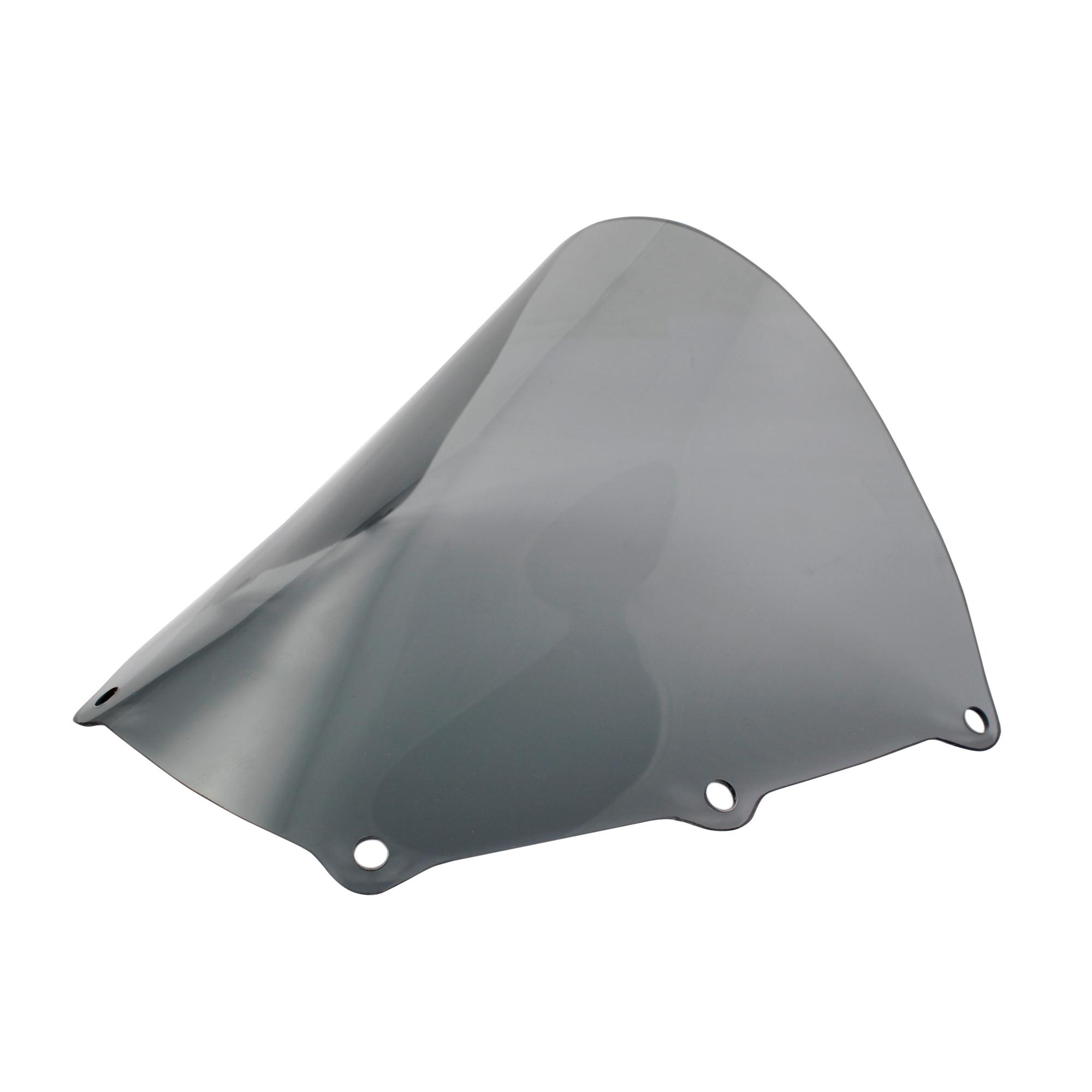 Airblade Light Smoke D Double Bubble Screen - Aprilia Rsv1000 Tuono 2002-06