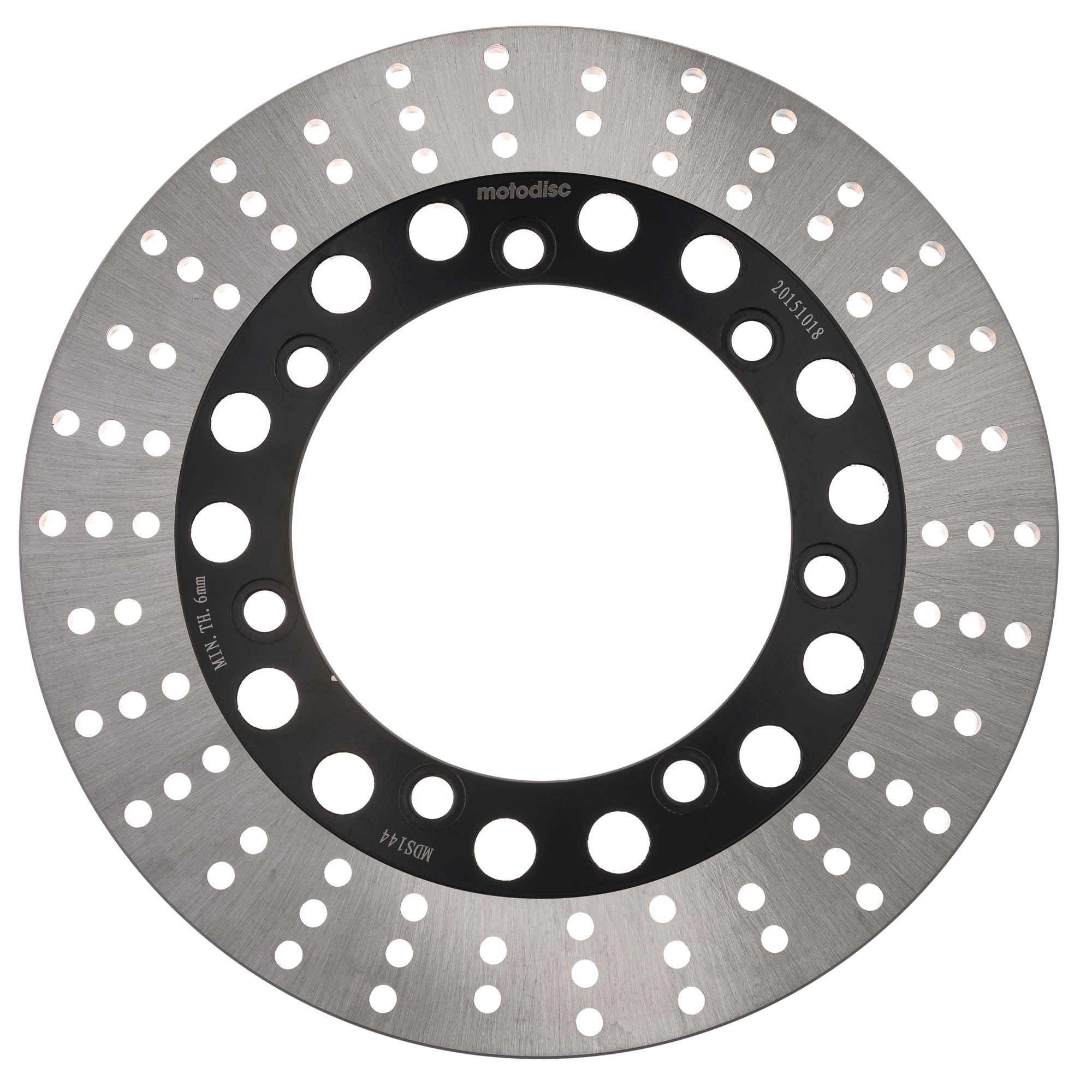 Mtx Performance Rear Solid Round Brake Disc - Kawasaki Vn1500 1998-2003