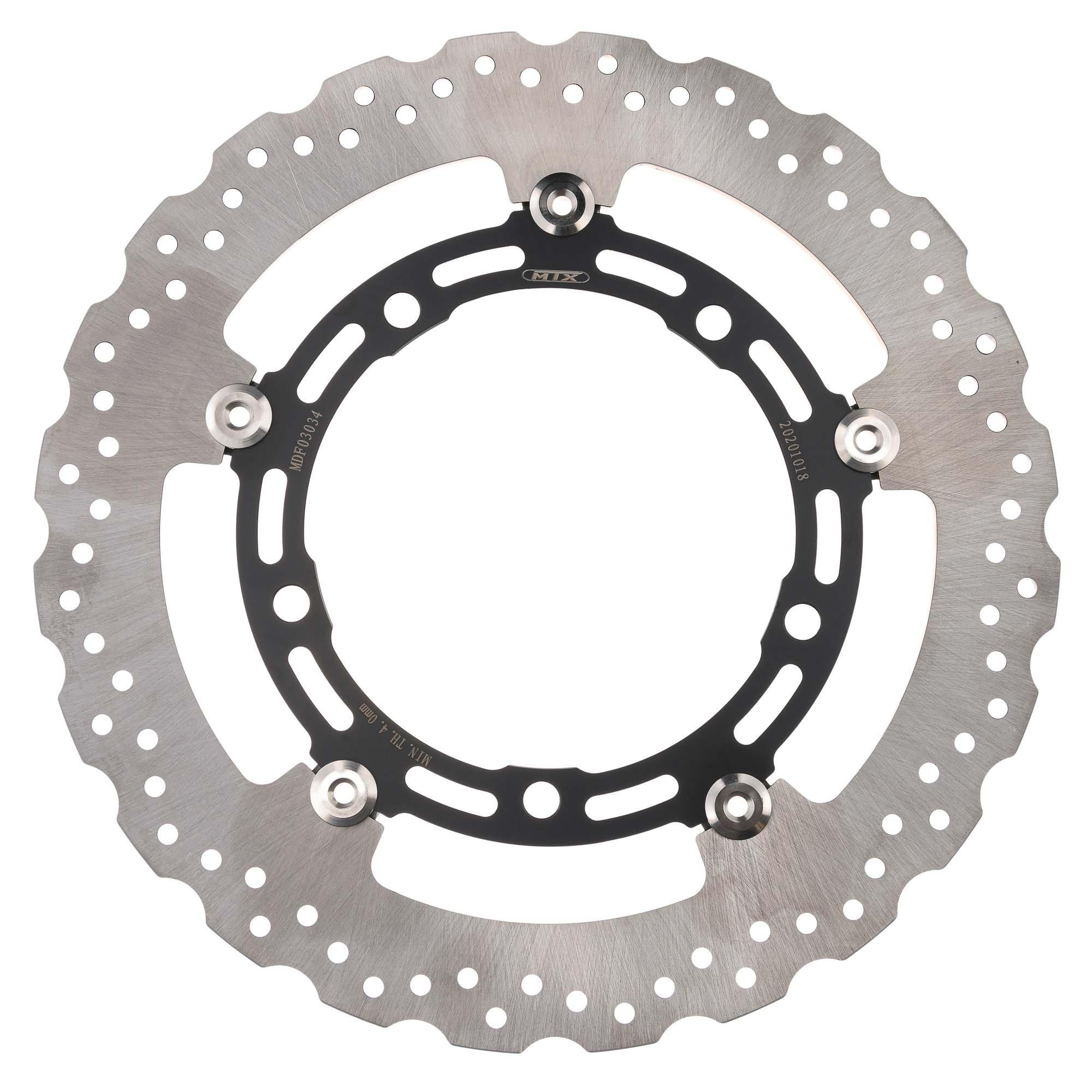Mtx Performance Front Floating Wavy Brake Disc - Kawasaki Z400 & Ninja 400 2018-21