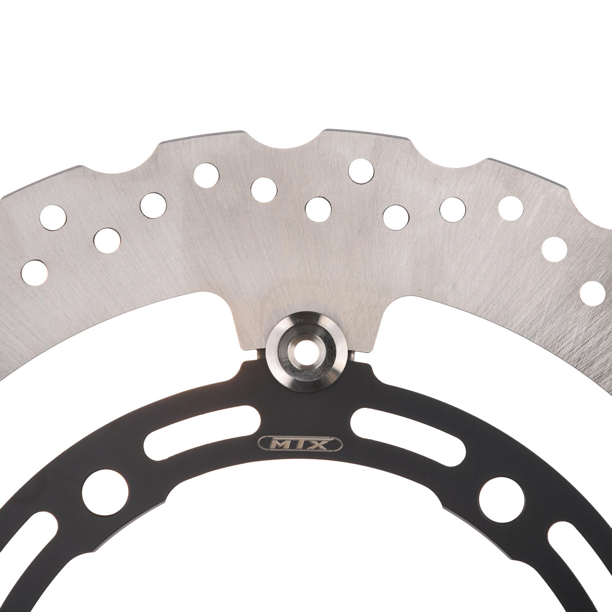 MTX Performance Front Floating Wavy Brake Disc - Kawasaki Z400 & Ninja 400 2018-21 image 2