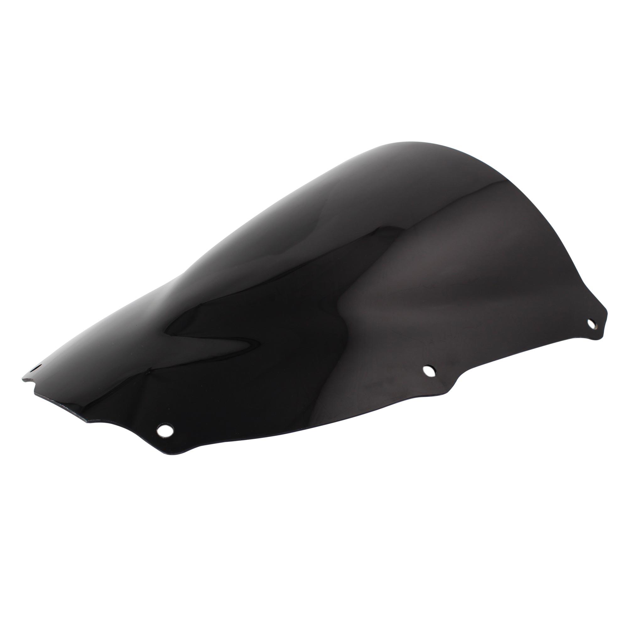 Airblade Dark Smoke D Double Bubble Screen - Kawasaki Zx6r Ninja 2000-02