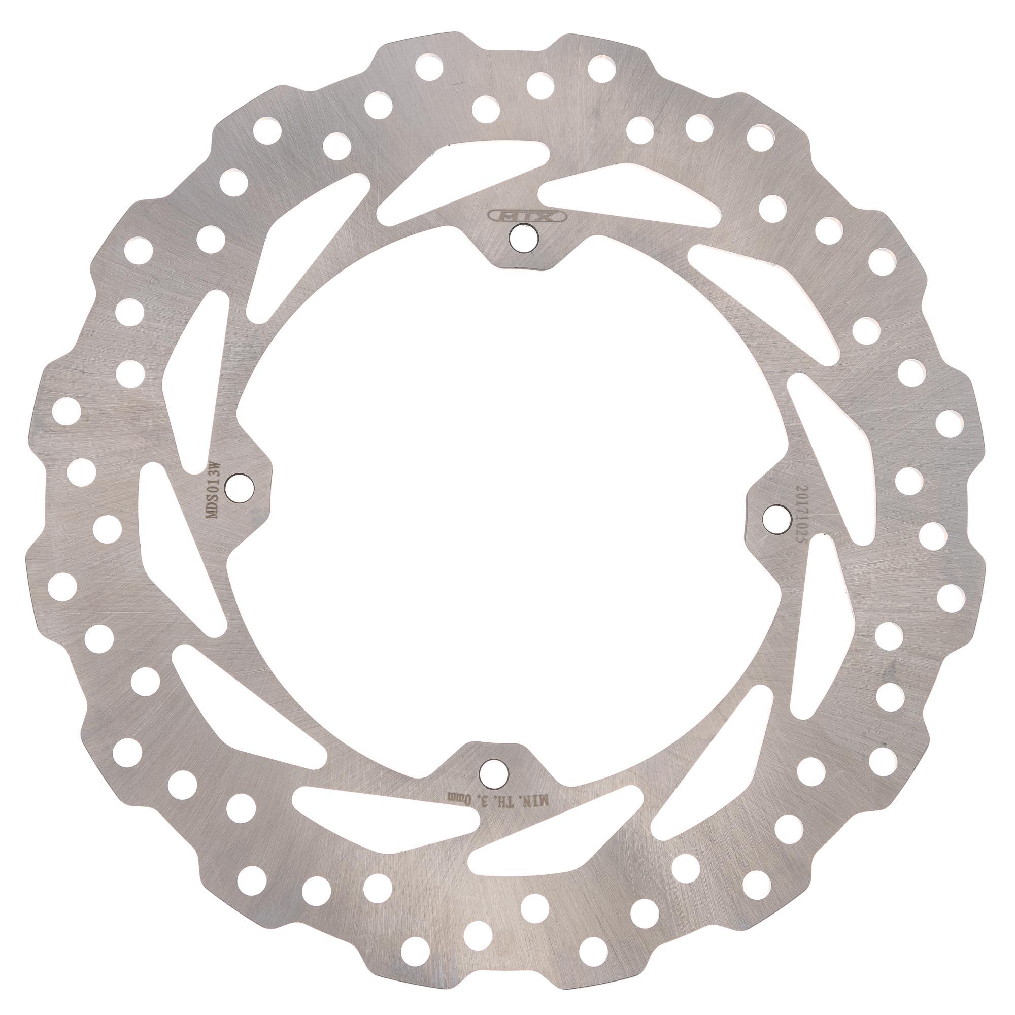 Mtx Performance Front Solid Wavy Brake Disc - Honda Ctx200 2004-16