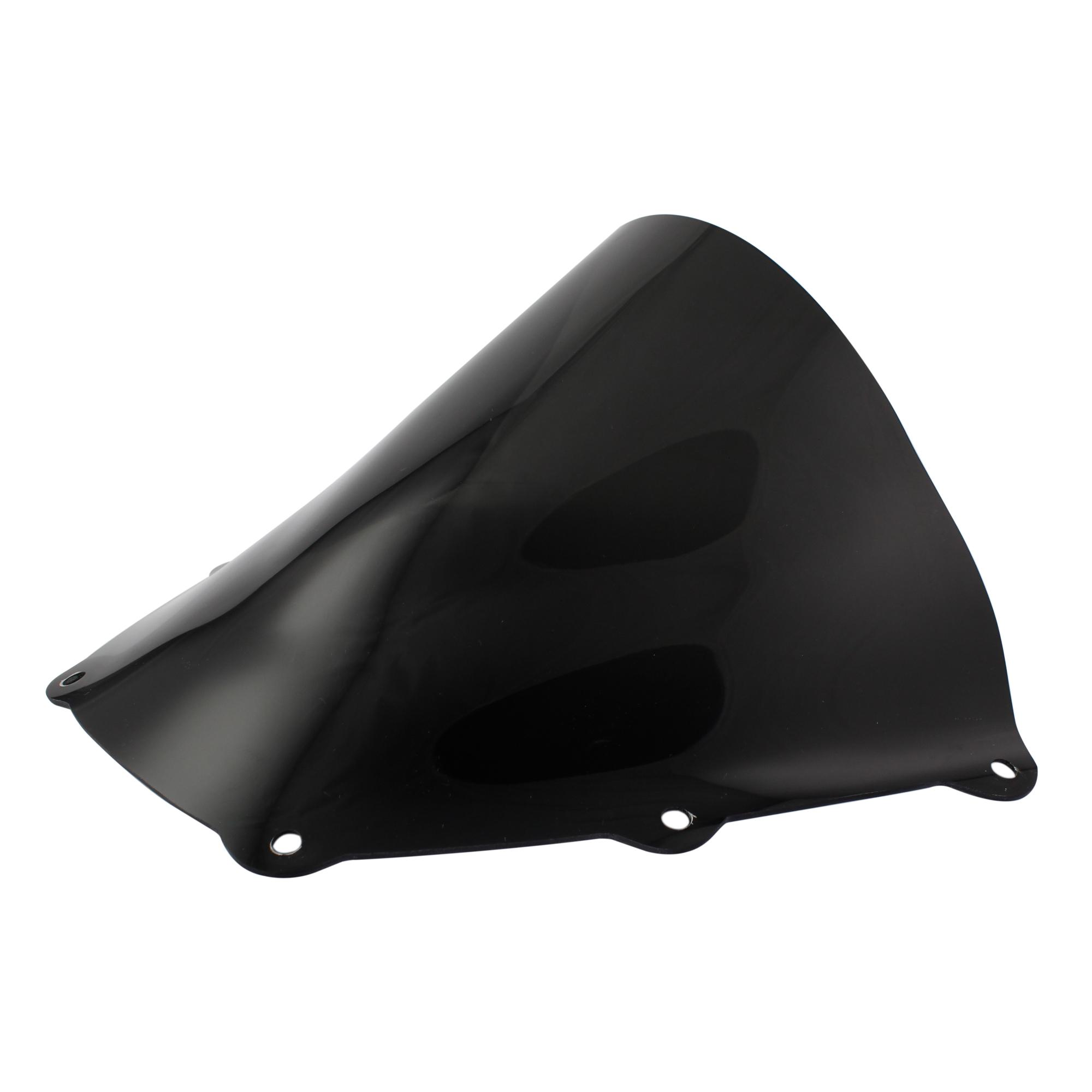 Airblade Dark Smoke D Double Bubble Screen - Aprilia Rsv1000 Tuono R 2002-06