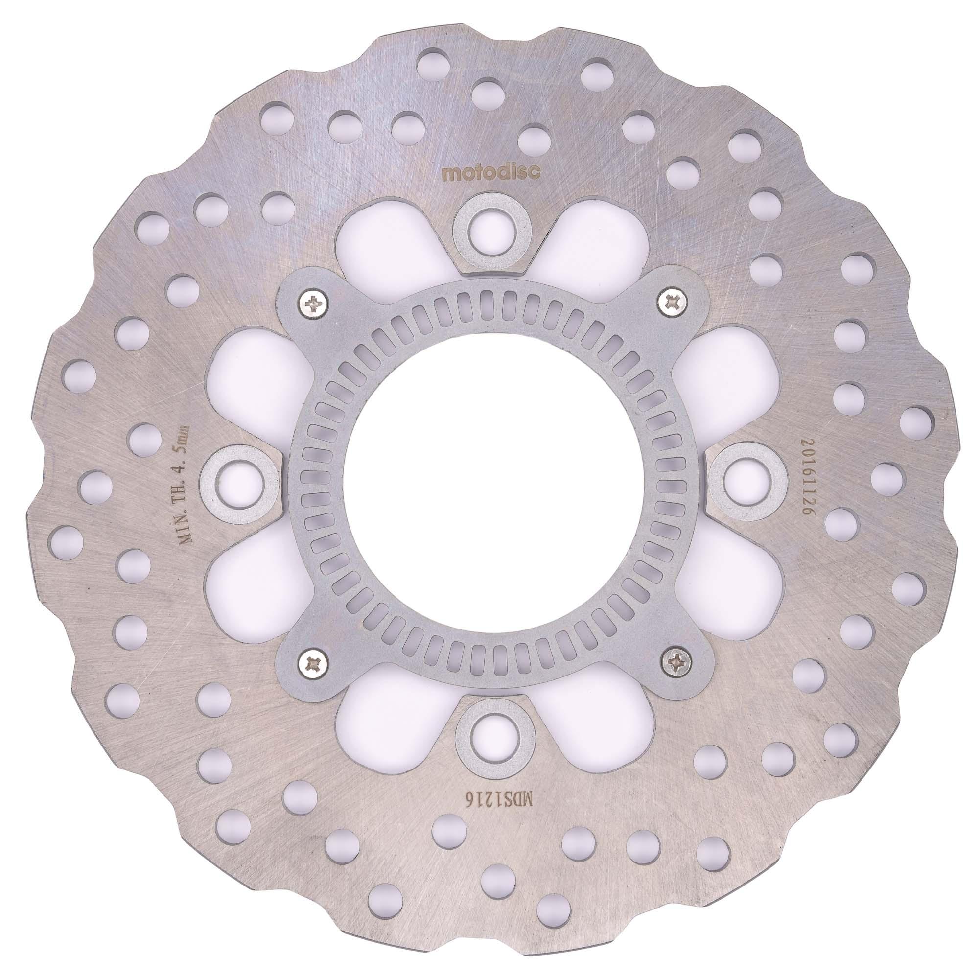 Mtx Performance Rear Solid Wavy Brake Disc - Kawasaki Ninja 650 2017-21