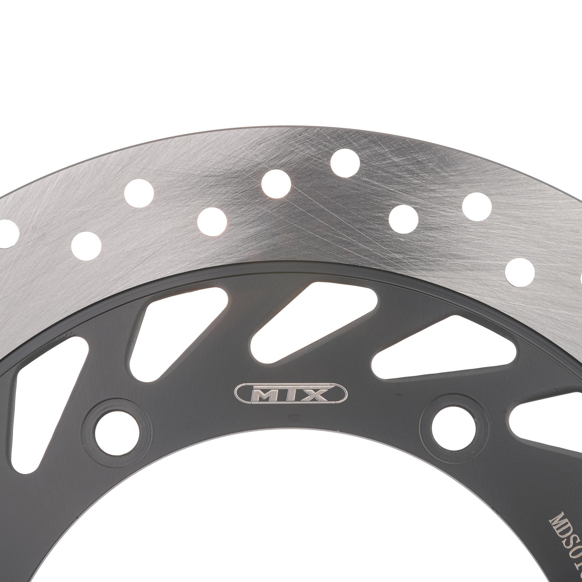 MTX Performance Front Solid Round Left Brake Disc - Honda CBR1000F 1987-99 image 2