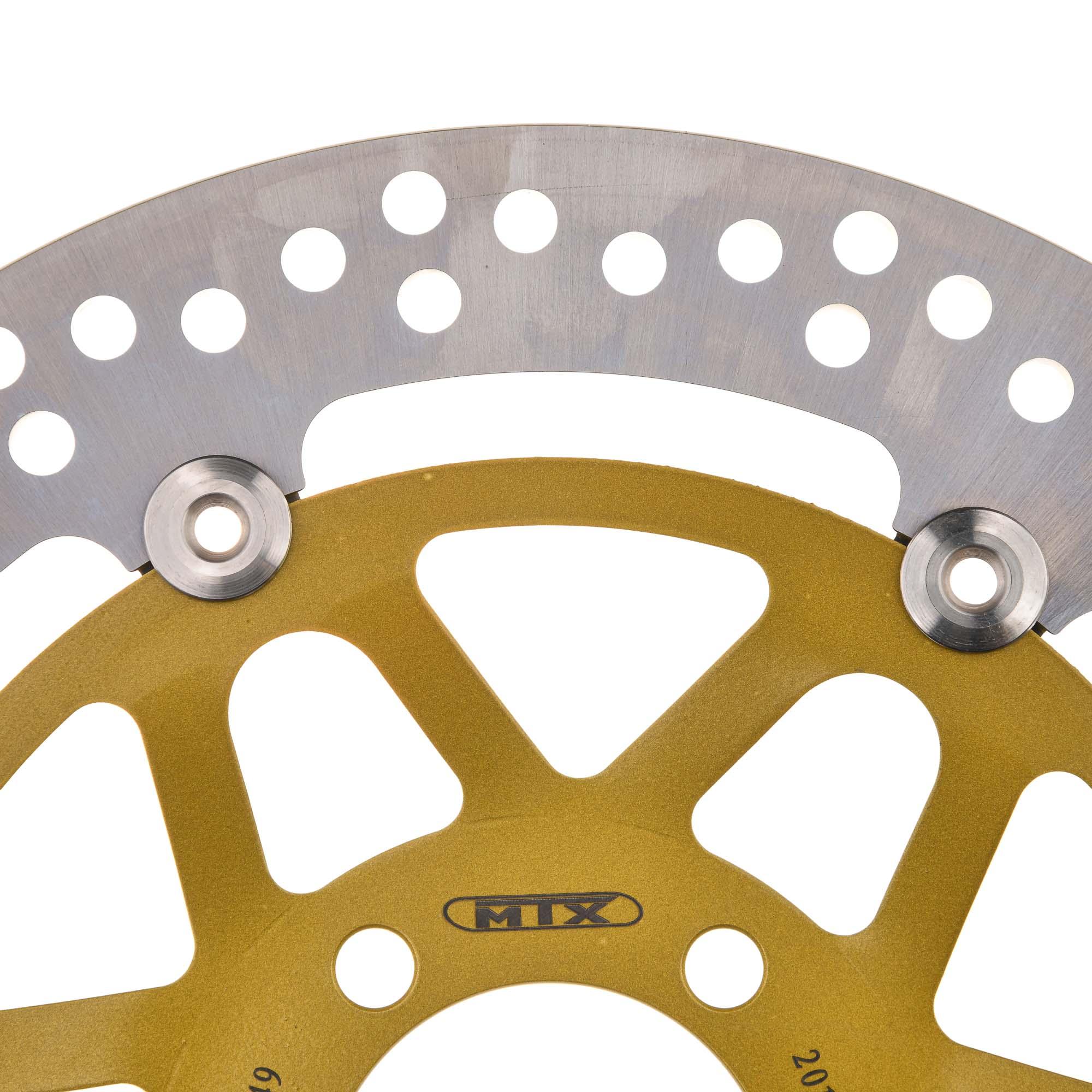 MTX Performance Front Floating Round Brake Disc - Kawasaki ZX-6R Ninja 1999-2002 image 2