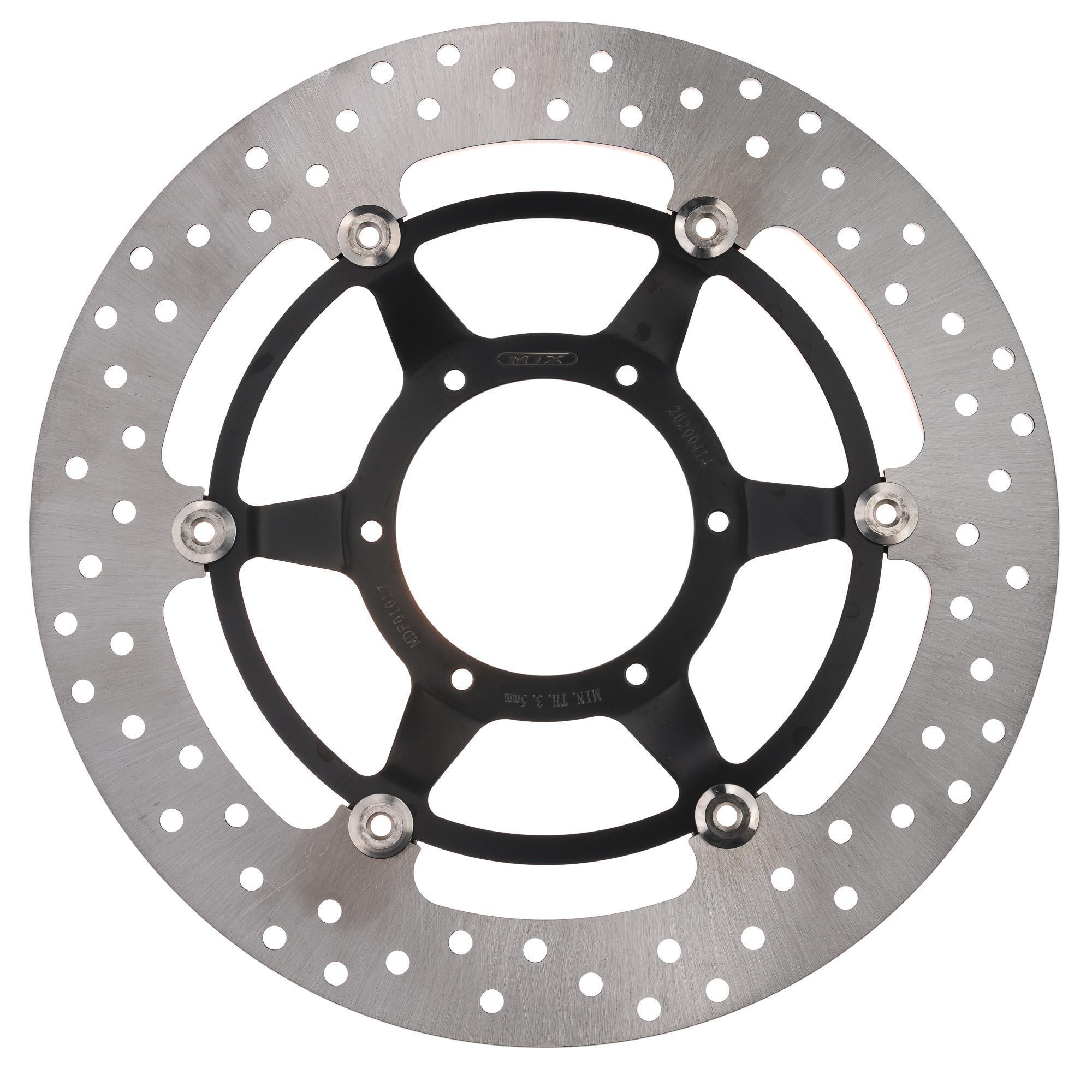 Mtx Performance Front Floating Round Brake Disc - Honda Cbr1000rr Fireblade 2008-20