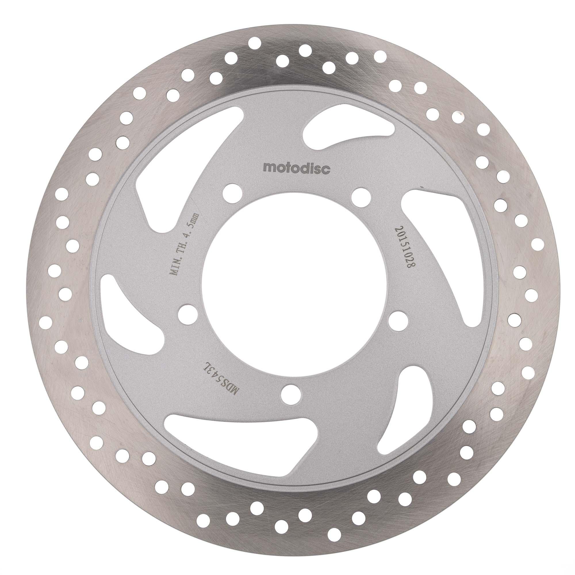 Mtx Performance Front Solid Round Brake Disc - Suzuki Vl1500 Intruder Legendary Classic 2002-08