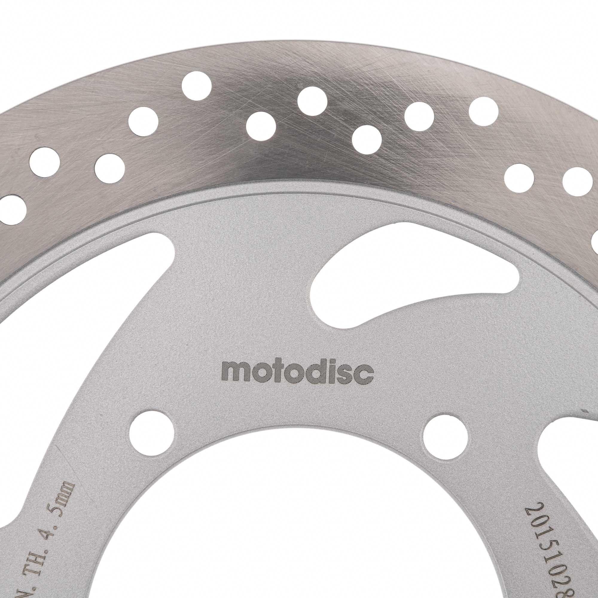 MTX Performance Front Solid Round Brake Disc - Suzuki VL1500 Intruder Legendary Classic 2002-08 image 2