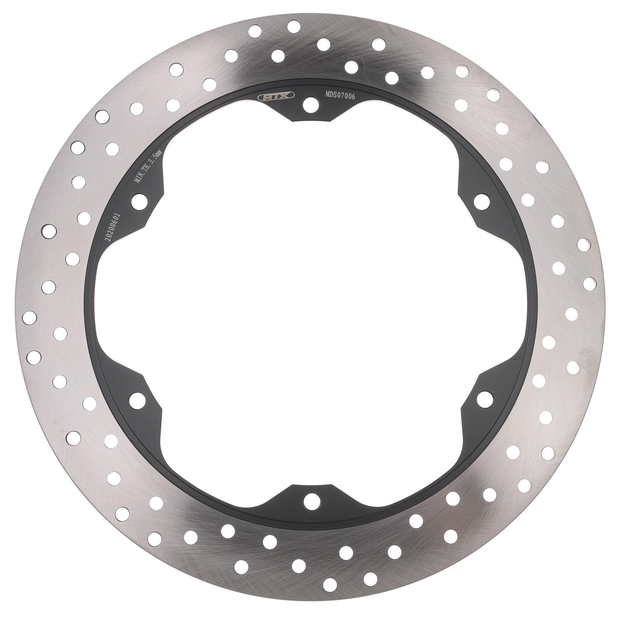 Mtx Performance Front Solid Round Brake Disc - Yamaha Xj900s Diversion 1995-2003