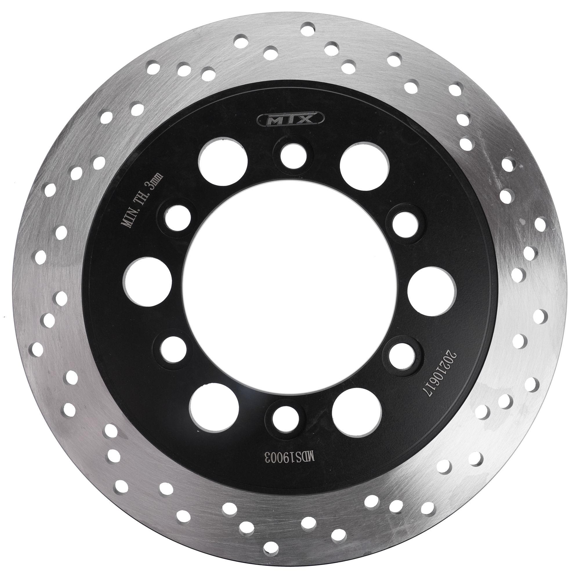 Mtx Performance Rear Solid Round Brake Disc - Hyosung Gt650i 2012-15