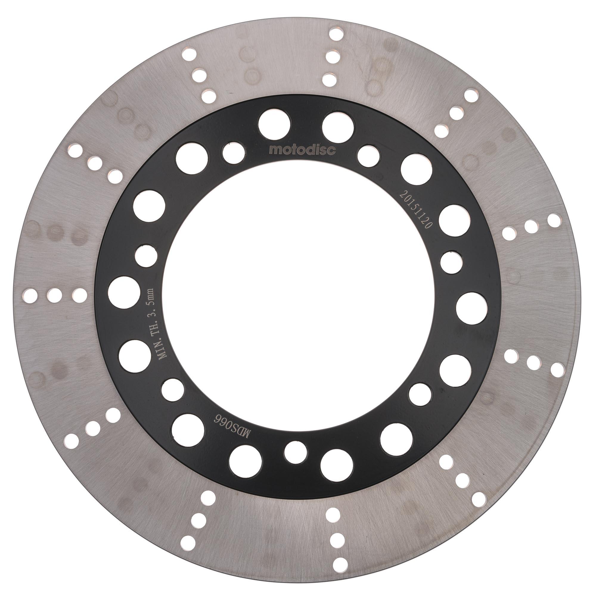 MTX Performance Front Solid Round Brake Disc - Kawasaki GT550 1983-2001