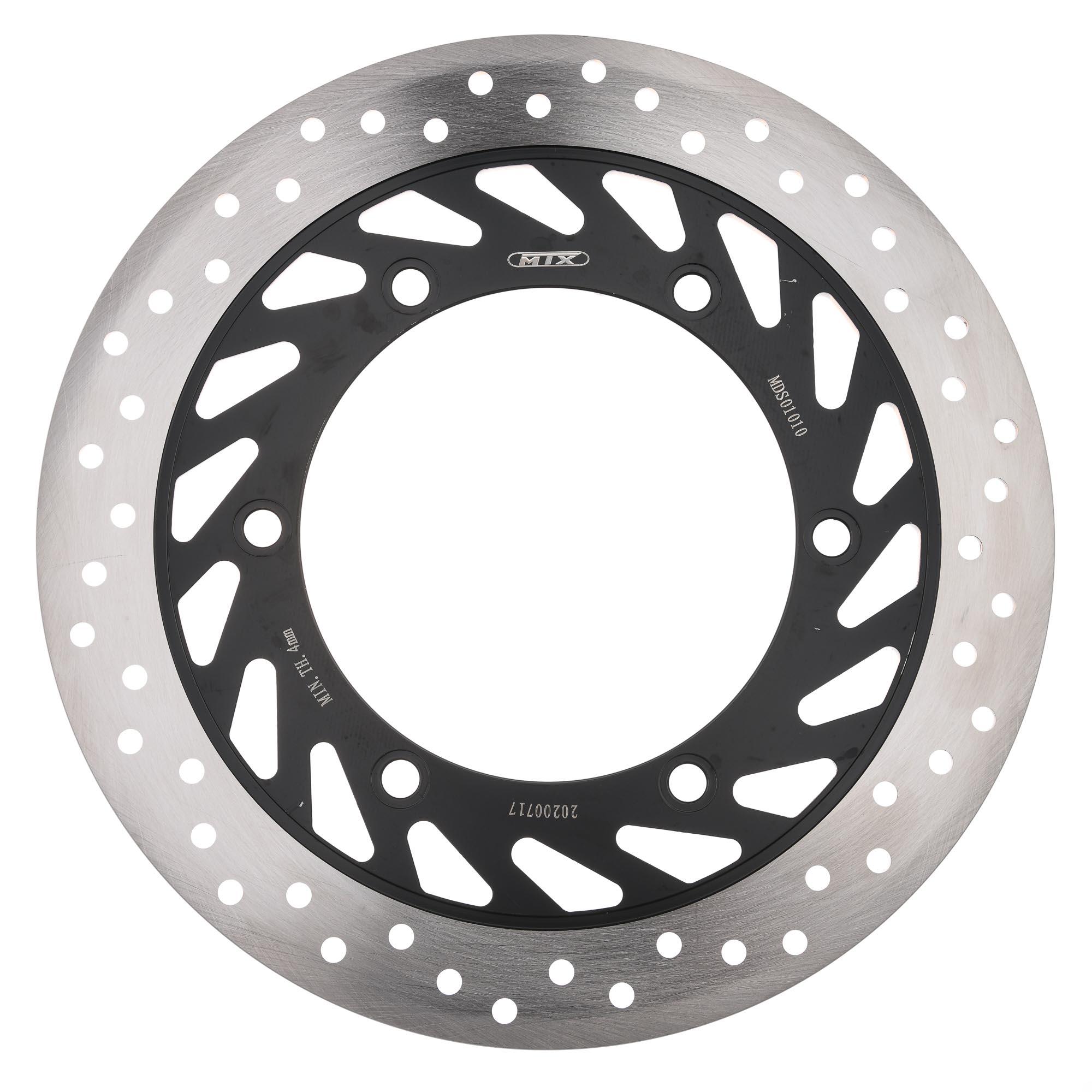 MTX Performance Front Solid Round Right Brake Disc - Honda CBR1000F 1987-1999
