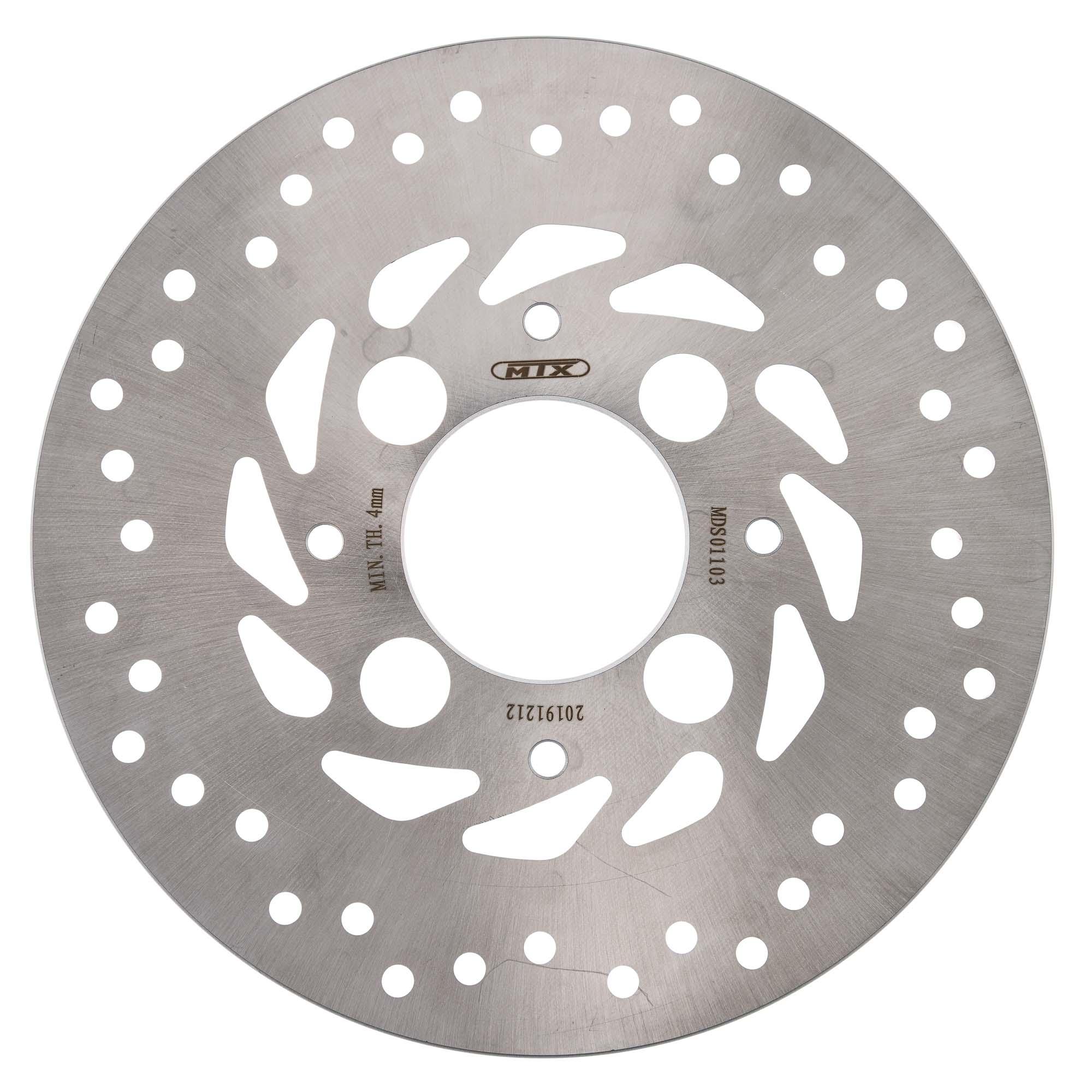 Mtx Performance Rear Solid Round Brake Disc - Honda Cb1000r 2008-21