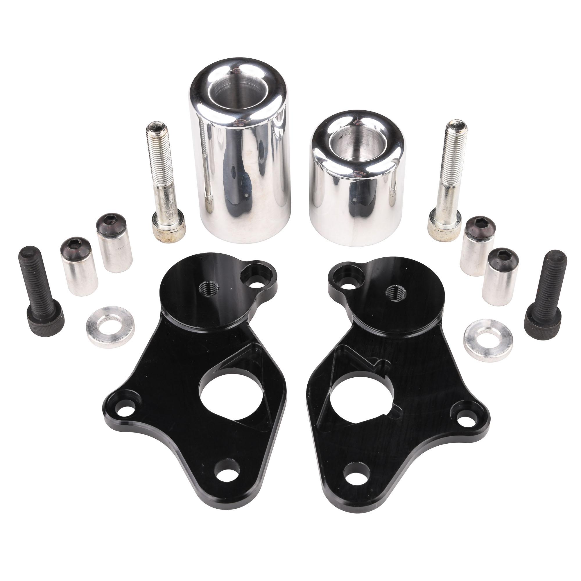 Biketek Aluminium Crash Protectors Set - Suzuki Gsxr600 & Gsxr750 2006-09