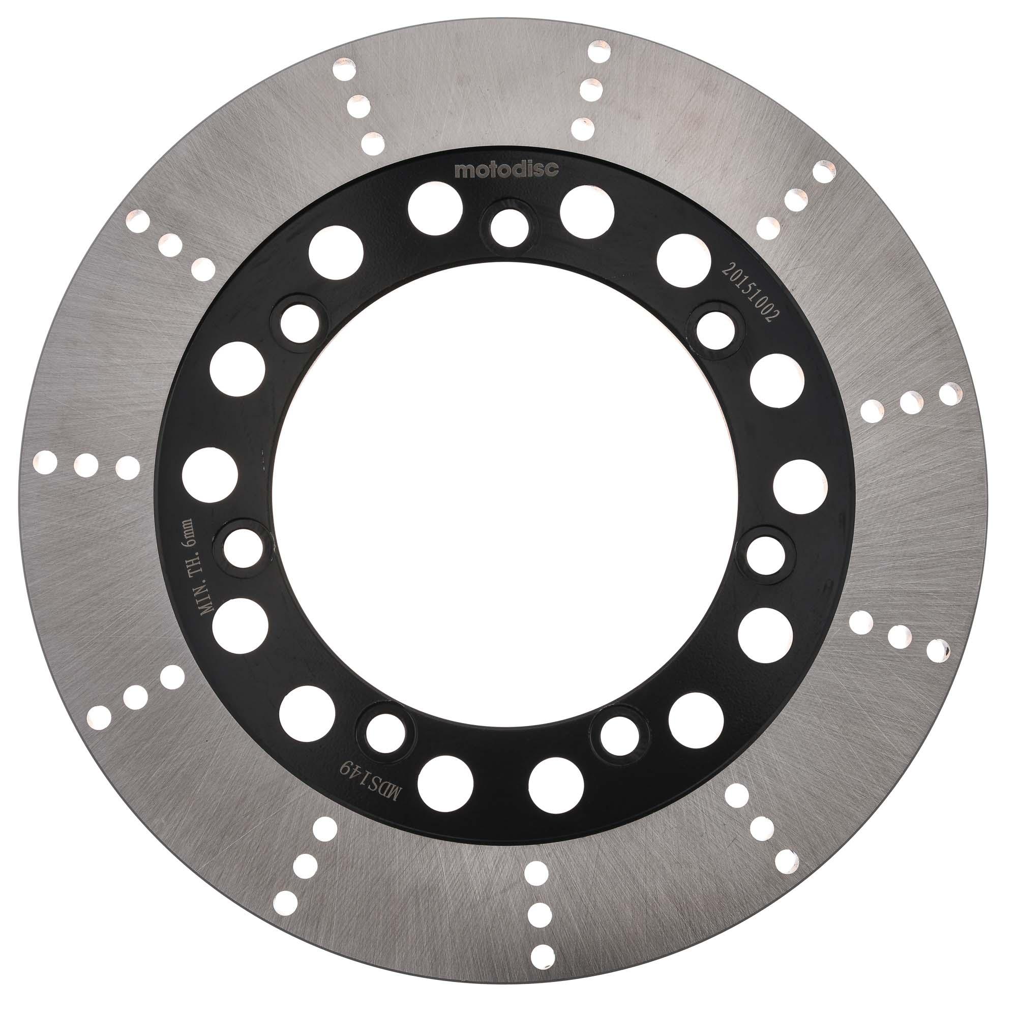 MTX Performance Rear Solid Round Brake Disc - Kawasaki Z1000 Police 1985-2001