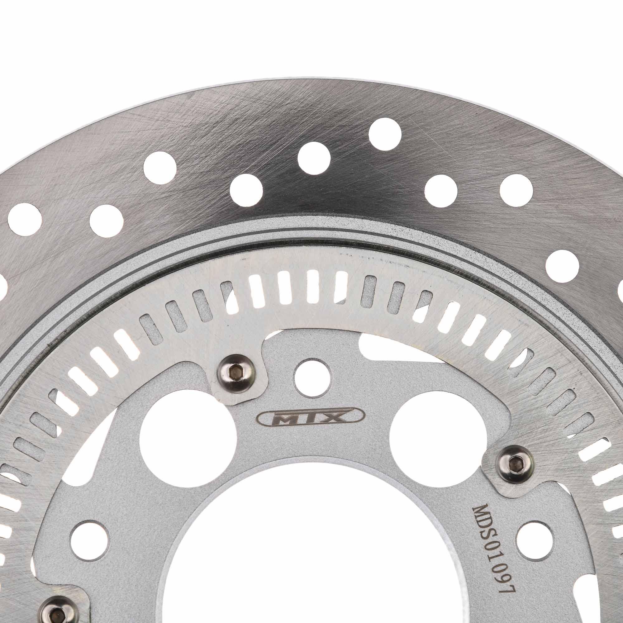 MTX Performance Rear Solid Round Brake Disc - Honda VFR800F 2014-18 image 2