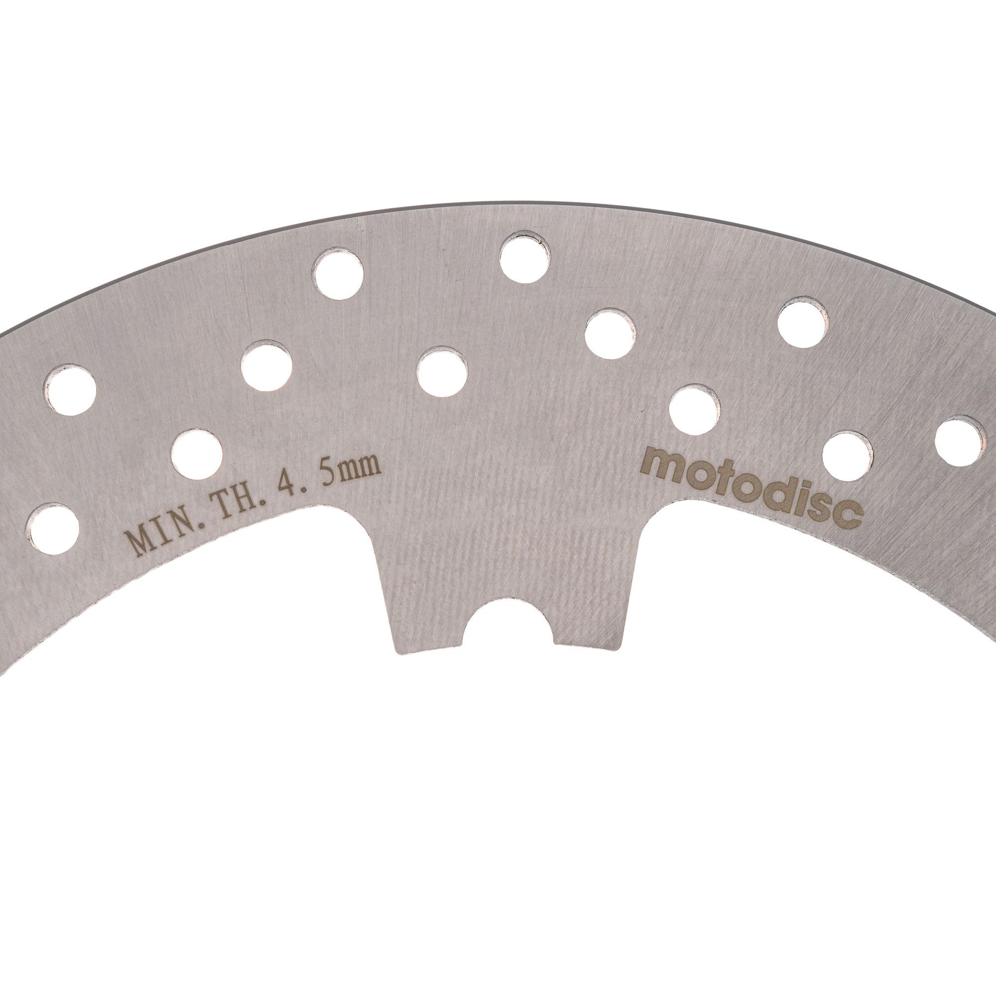 MTX Performance Front Solid Round Brake Disc - Harley Davidson VRSCF V-Rod Muscle 2009-17 image 2