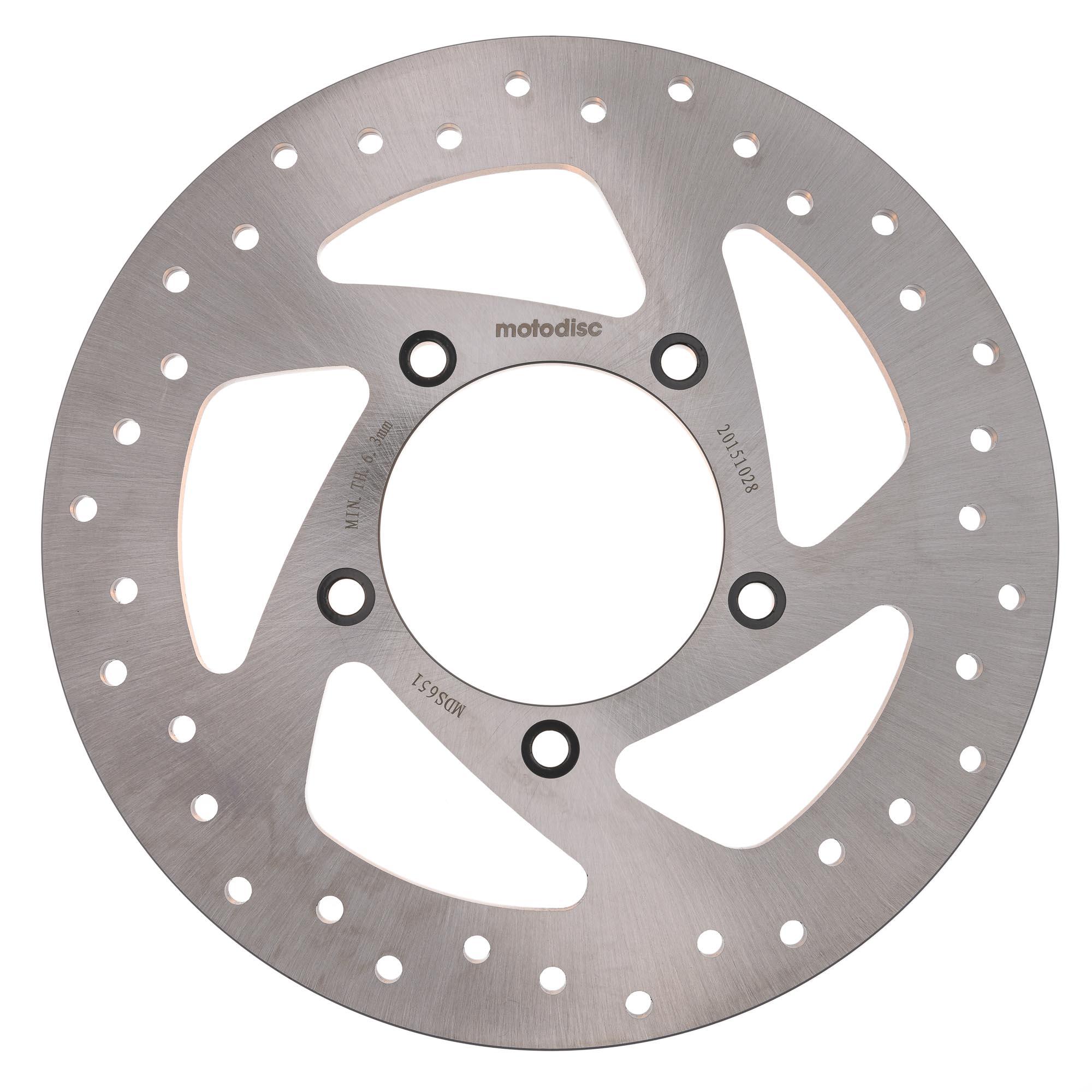 Mtx Performance Rear Solid Round Brake Disc - Harley Davidson Vrscdx Night Rod Special (Cast Wheel) 2007-17