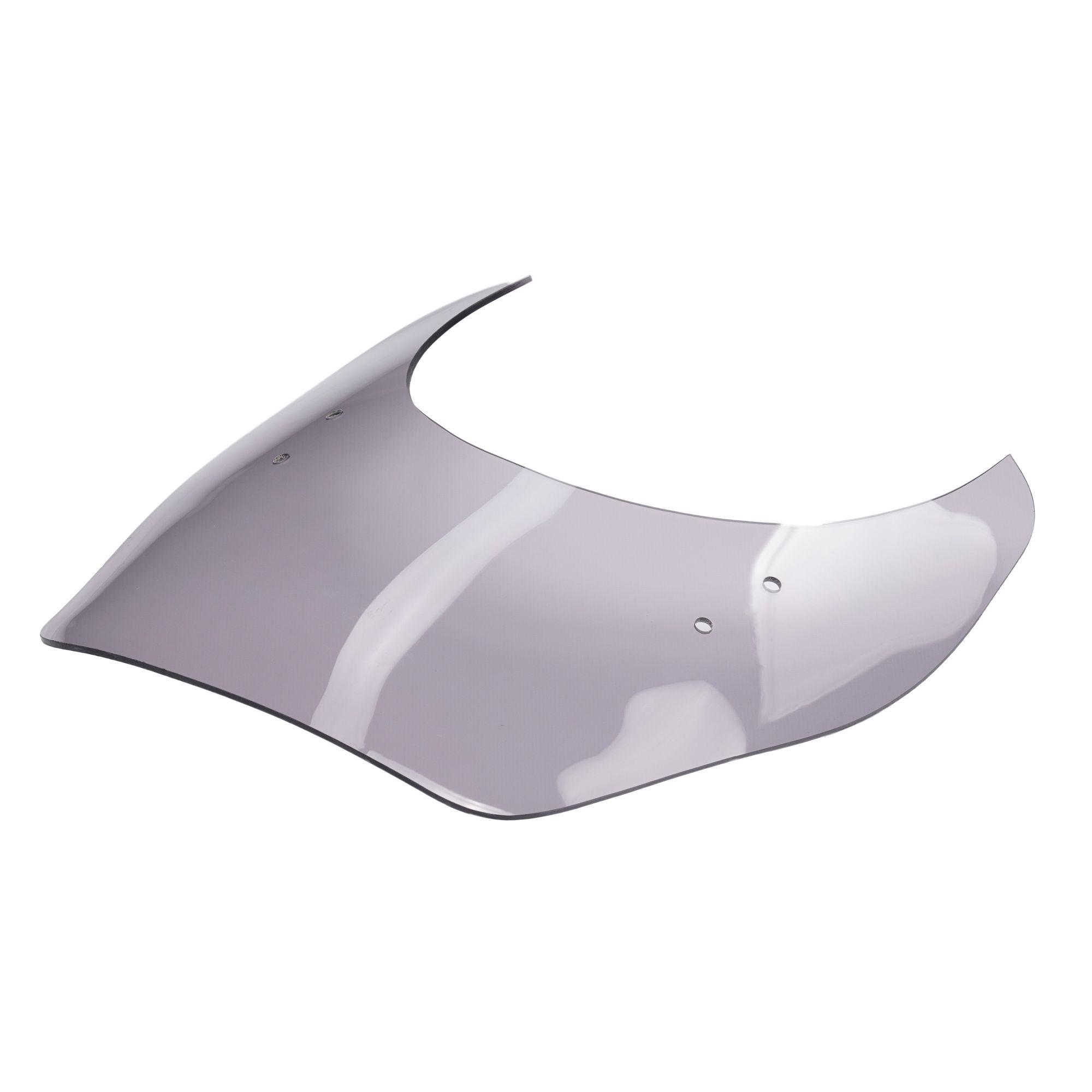 Airblade Universal Light Smoked Fly Screen With Headlight Bracket Fitting Kit image 2