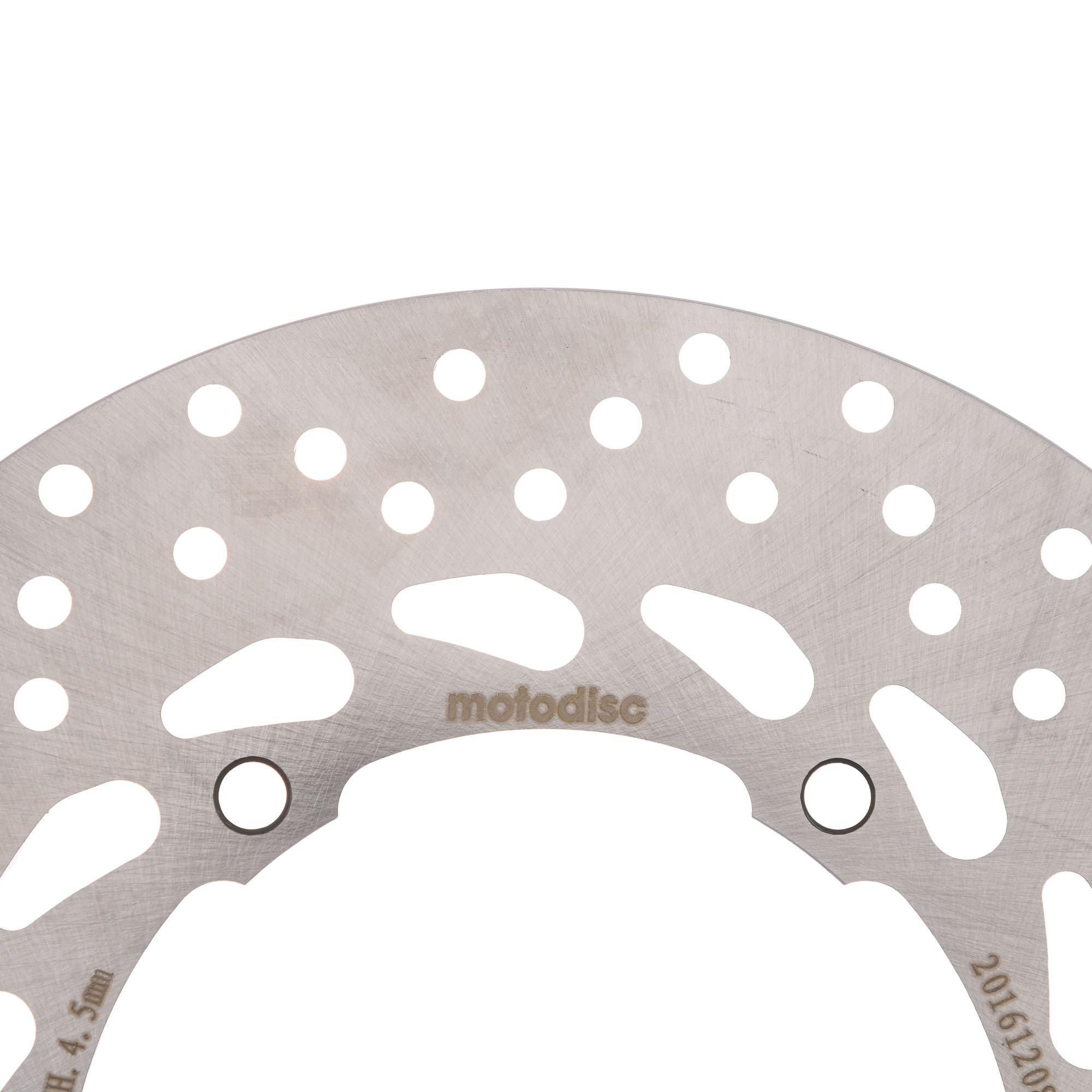 MTX Performance Rear Solid Round Brake Disc - Yamaha XJ6F Diversion ABS 2010-13 image 2