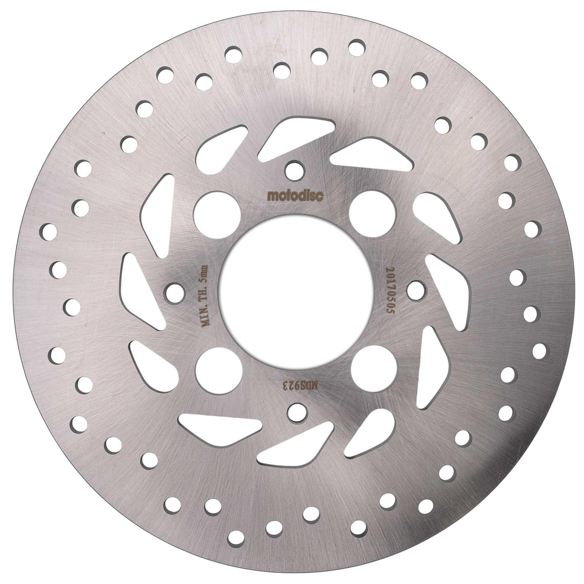 Mtx Performance Rear Solid Round Brake Disc - Honda Vfr800 X Crossrunner 2011-14