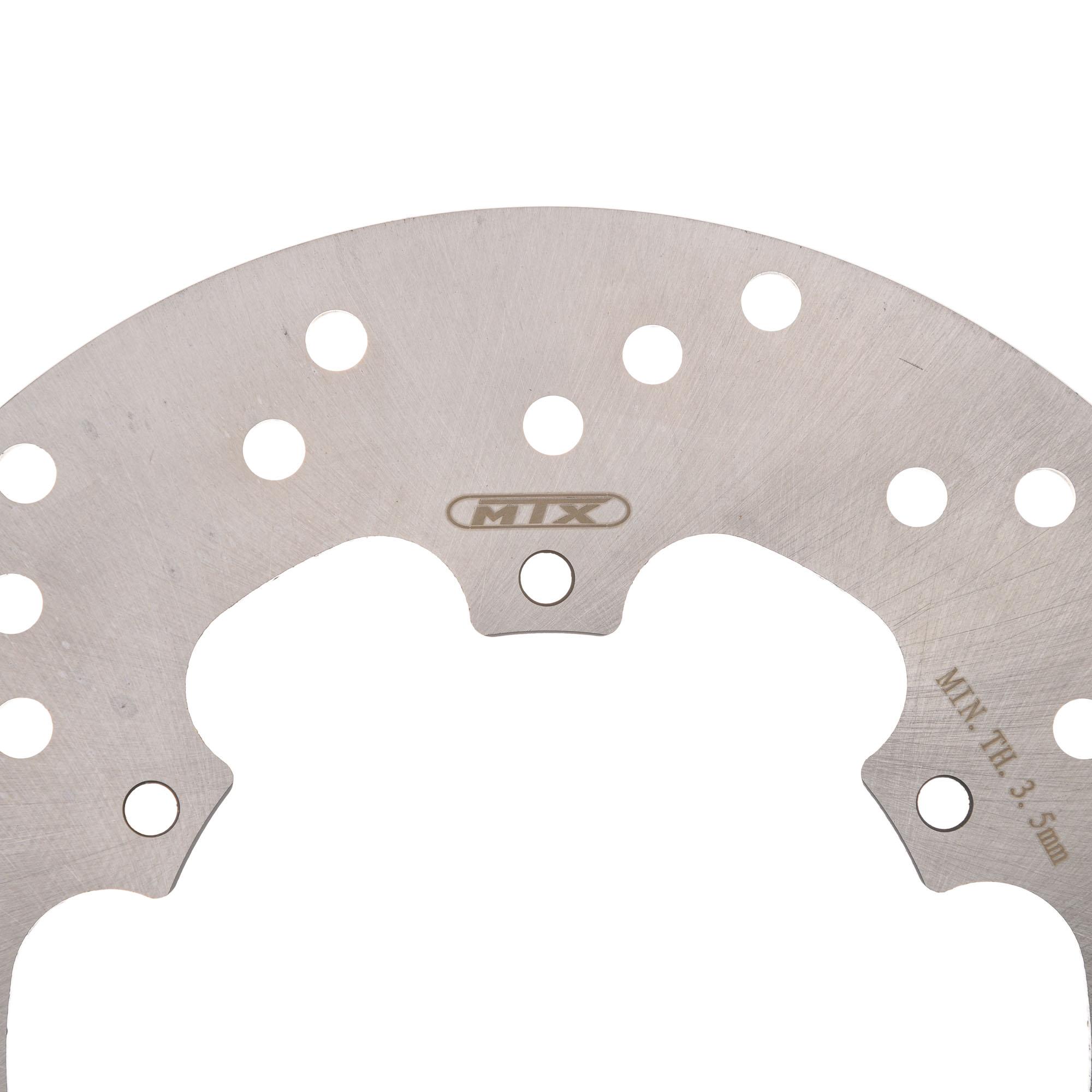 MTX Performance Front Or Rear Solid Round Brake Disc - Vespa GTS 300 ie Super 2008-21 image 2