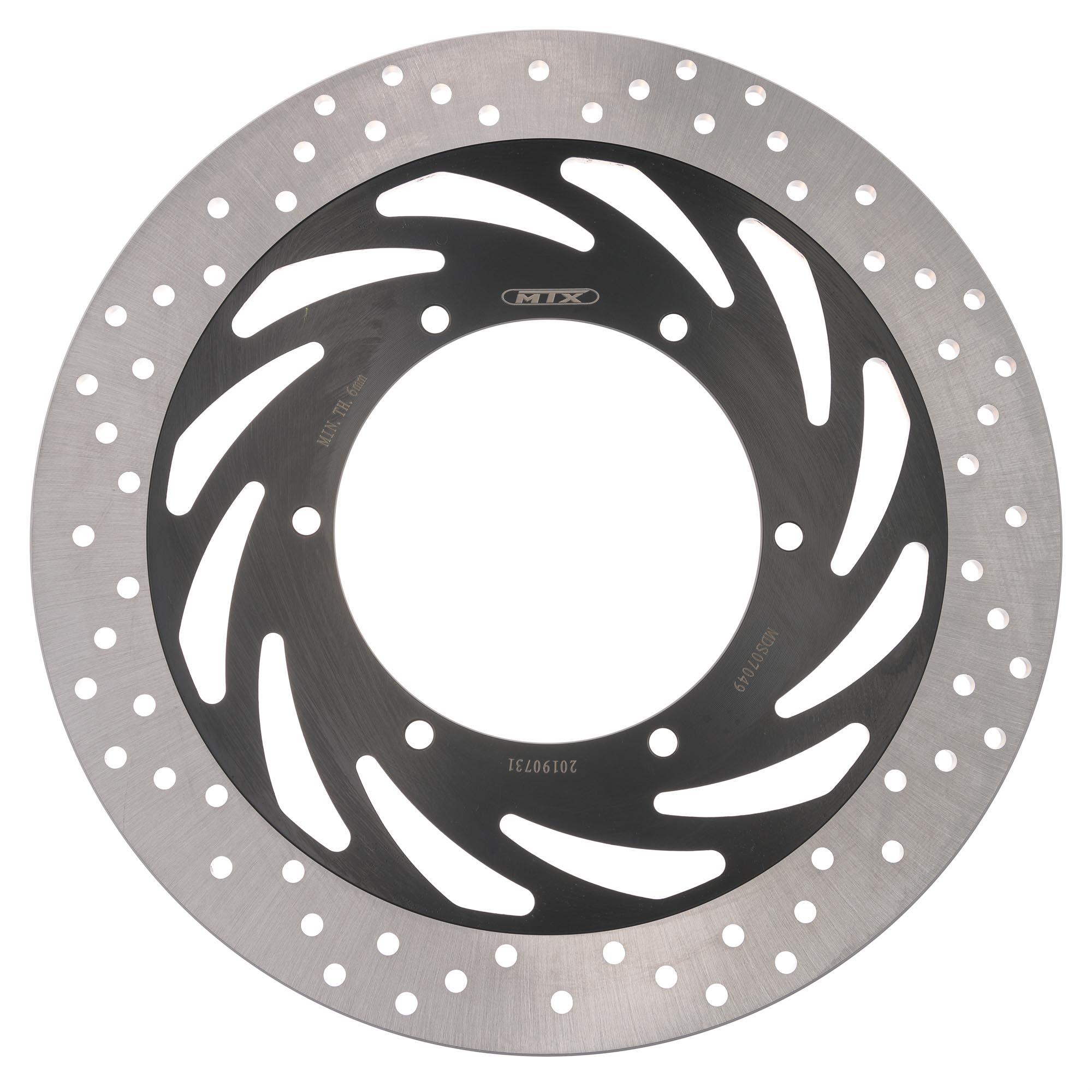 Mtx Performance Rear Solid Round Brake Disc - Yamaha Xvs1100a Drag Star Classic 2000-07