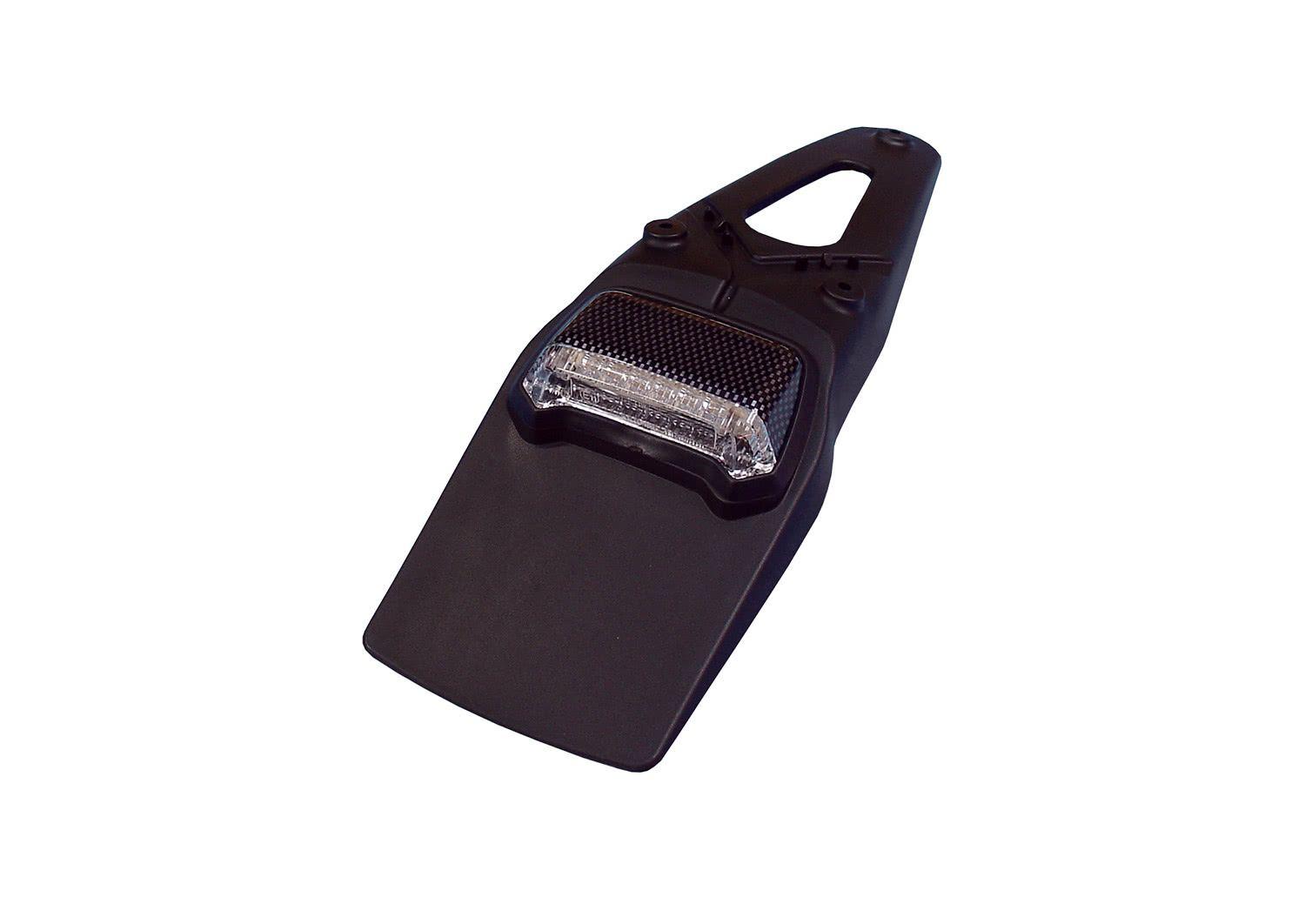 Bike It Light Rear Fender Led Rear Spoiler With Clear Lens