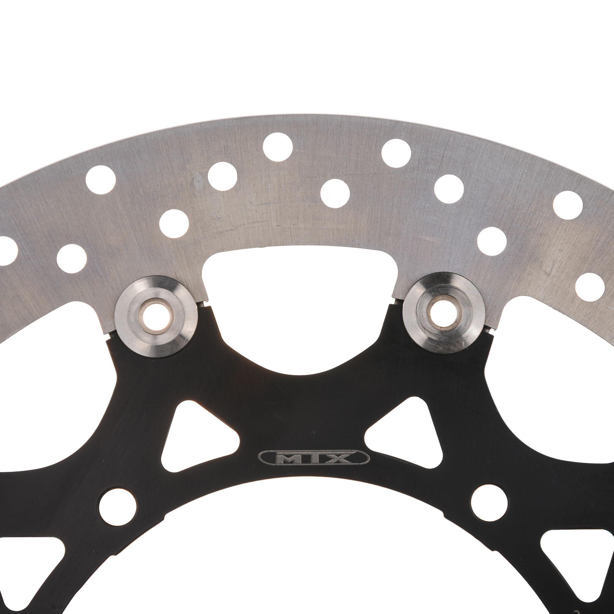 MTX Performance Front Floating Round Brake Disc - Yamaha YZF-R1 2007-14 image 2