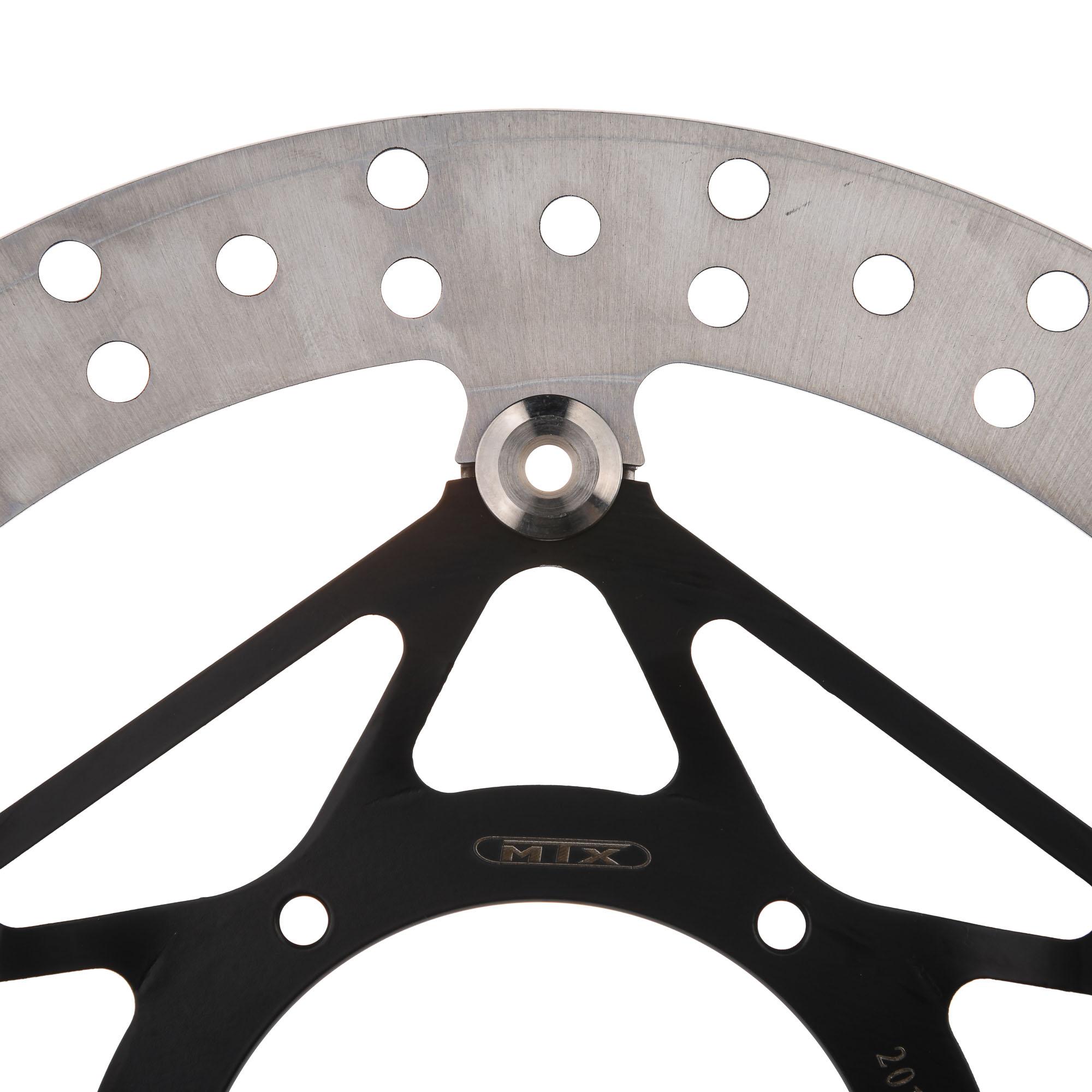MTX Performance Front Floating Round Brake Disc - Honda VFR800 2014-18 image 2