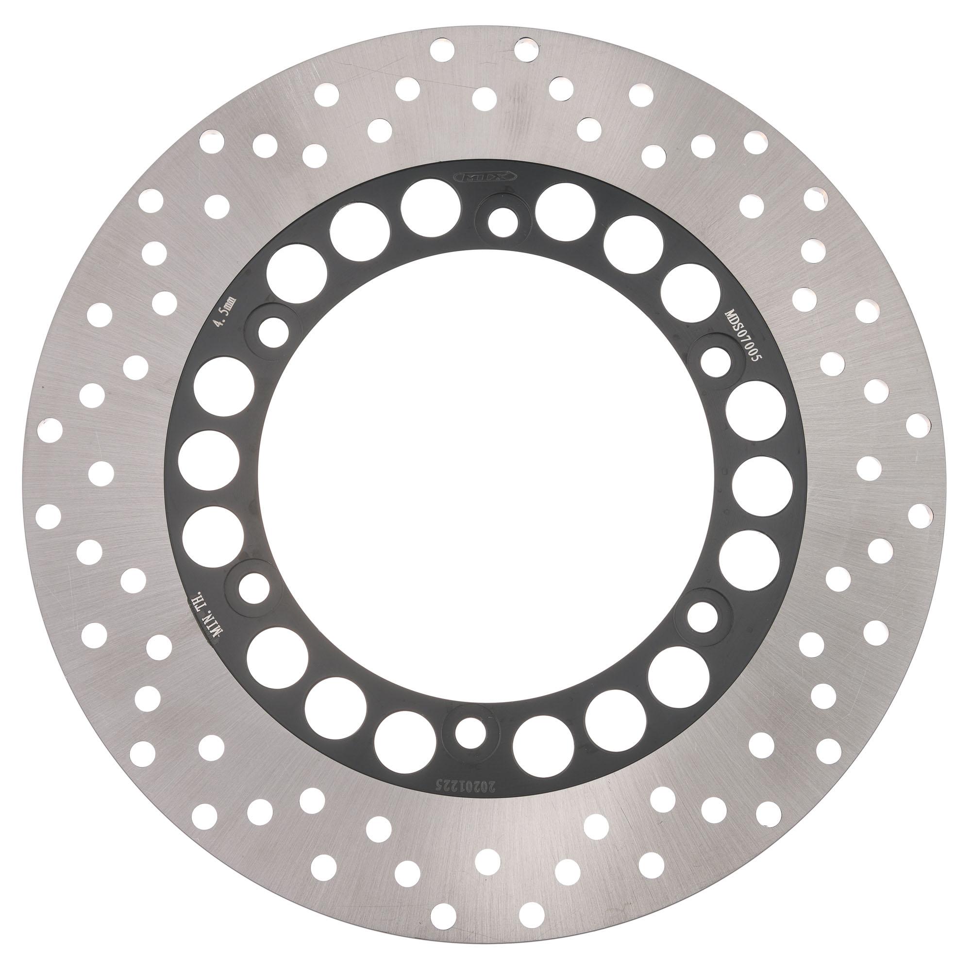Mtx Performance Front Solid Round Brake Disc - Yamaha Rd350 R 1992-95