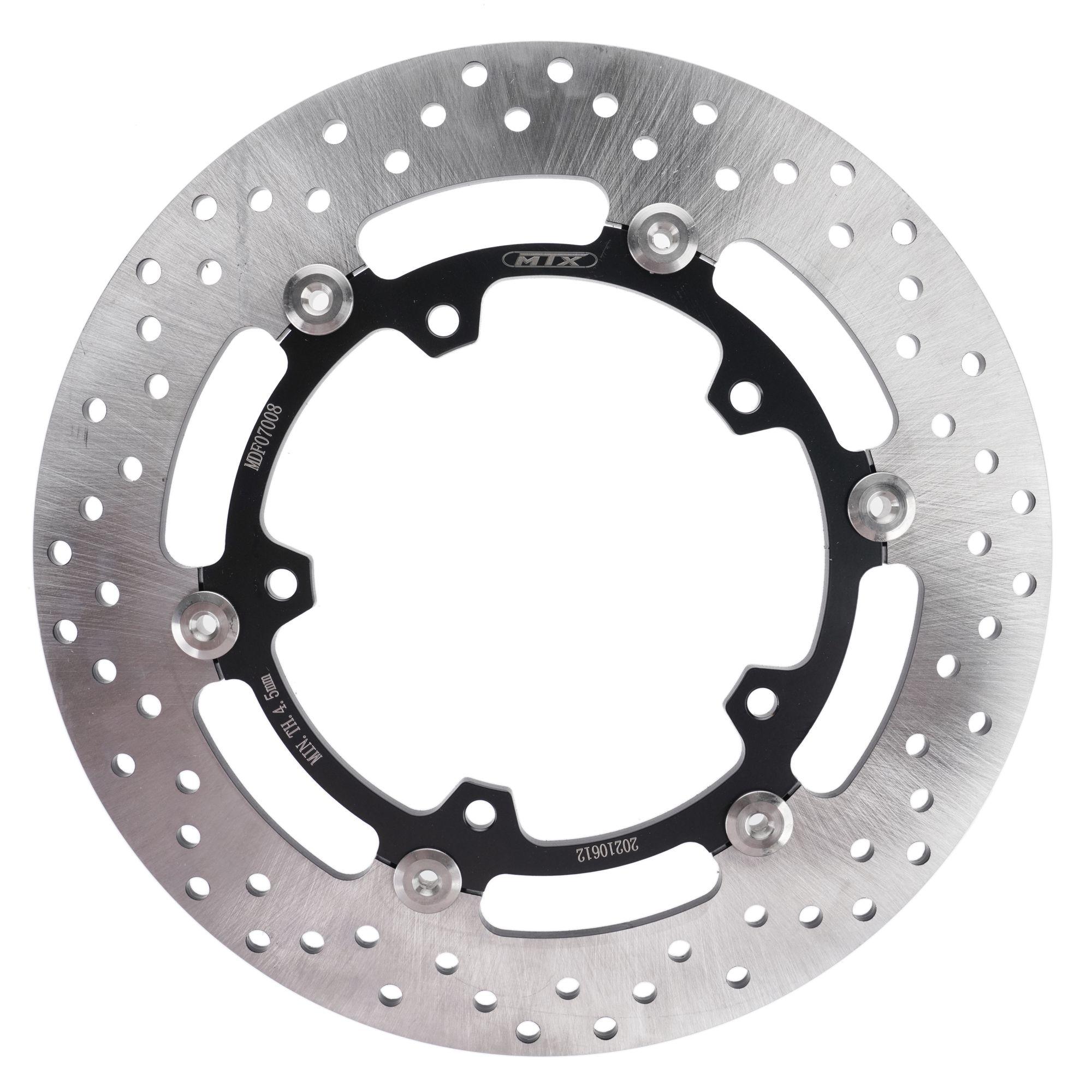 Mtx Performance Front Floating Round Brake Disc - Yamaha Xj6 S Diversion 2009-11