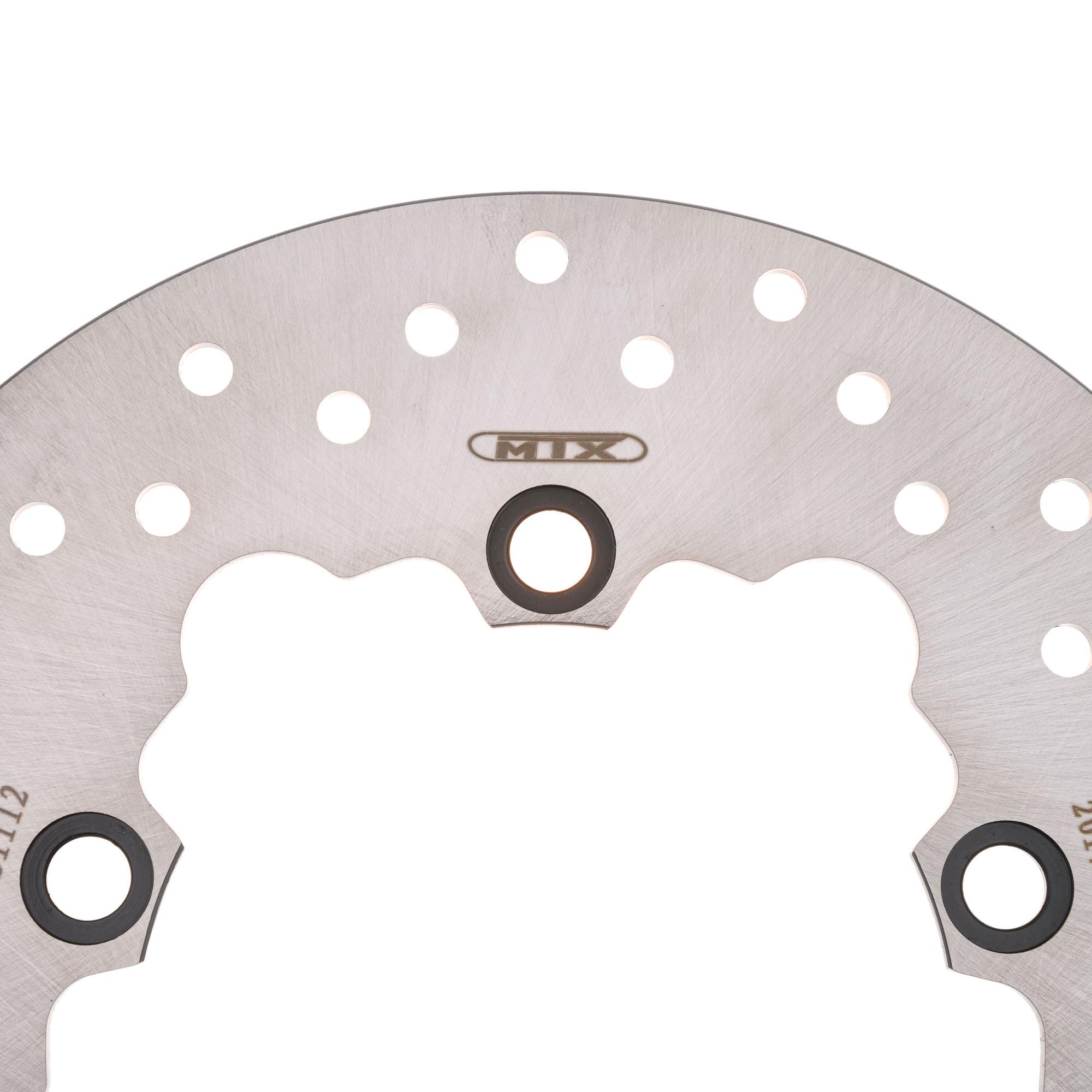 MTX Performance Rear Solid Round Brake Disc - Yamaha YZF-R1 2015-21 image 2