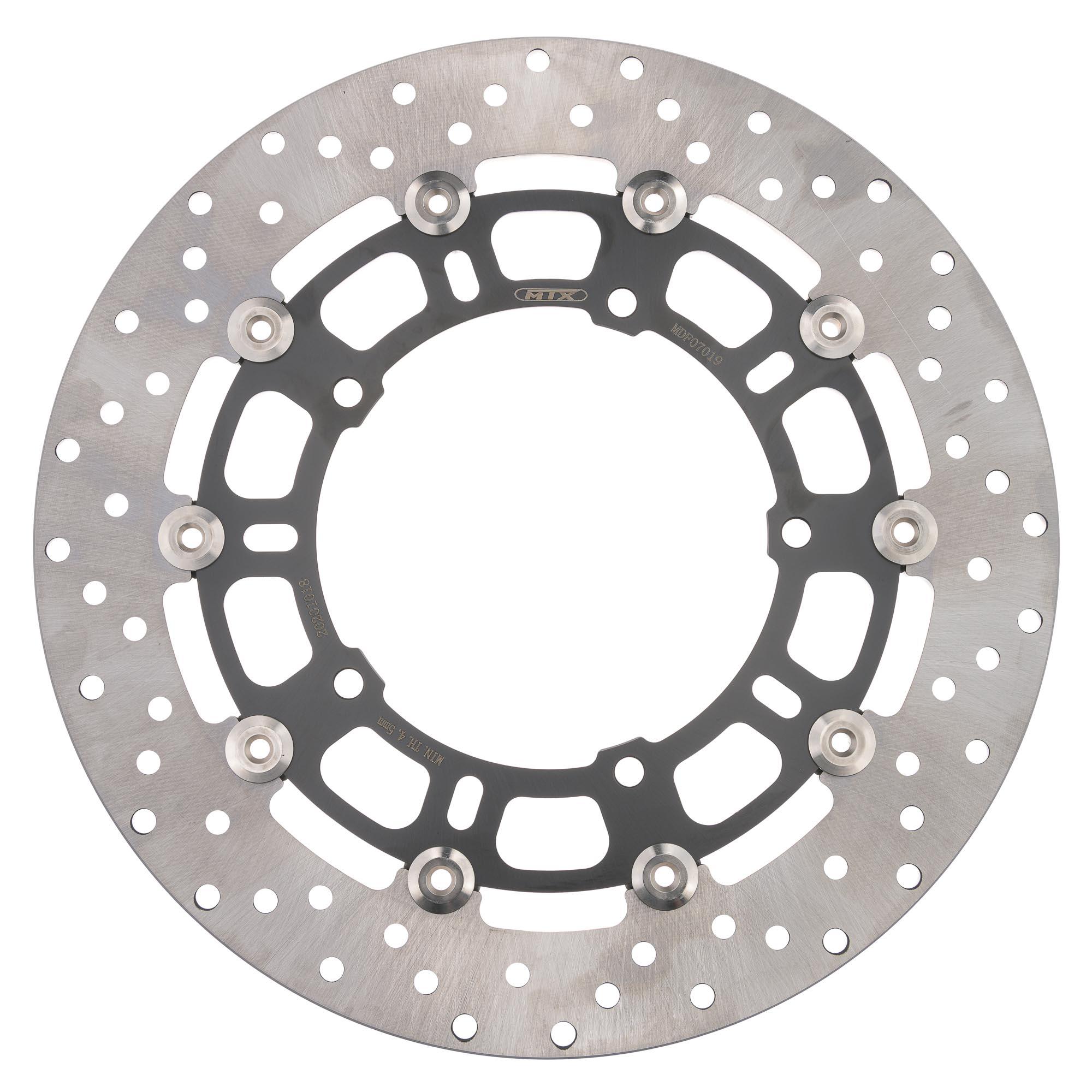 Mtx Performance Front Floating Round Brake Disc - Yamaha Yzf-R6 2008-16