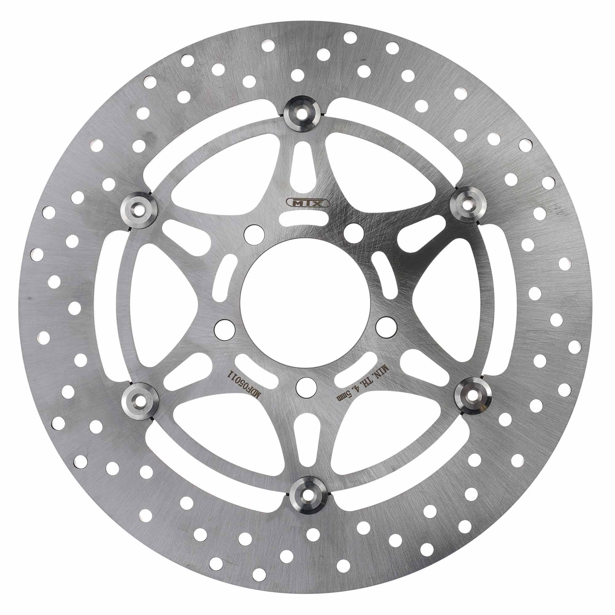 Mtx Performance Front Floating Round Brake Disc - Suzuki Dl100 V-Strom 2002-09