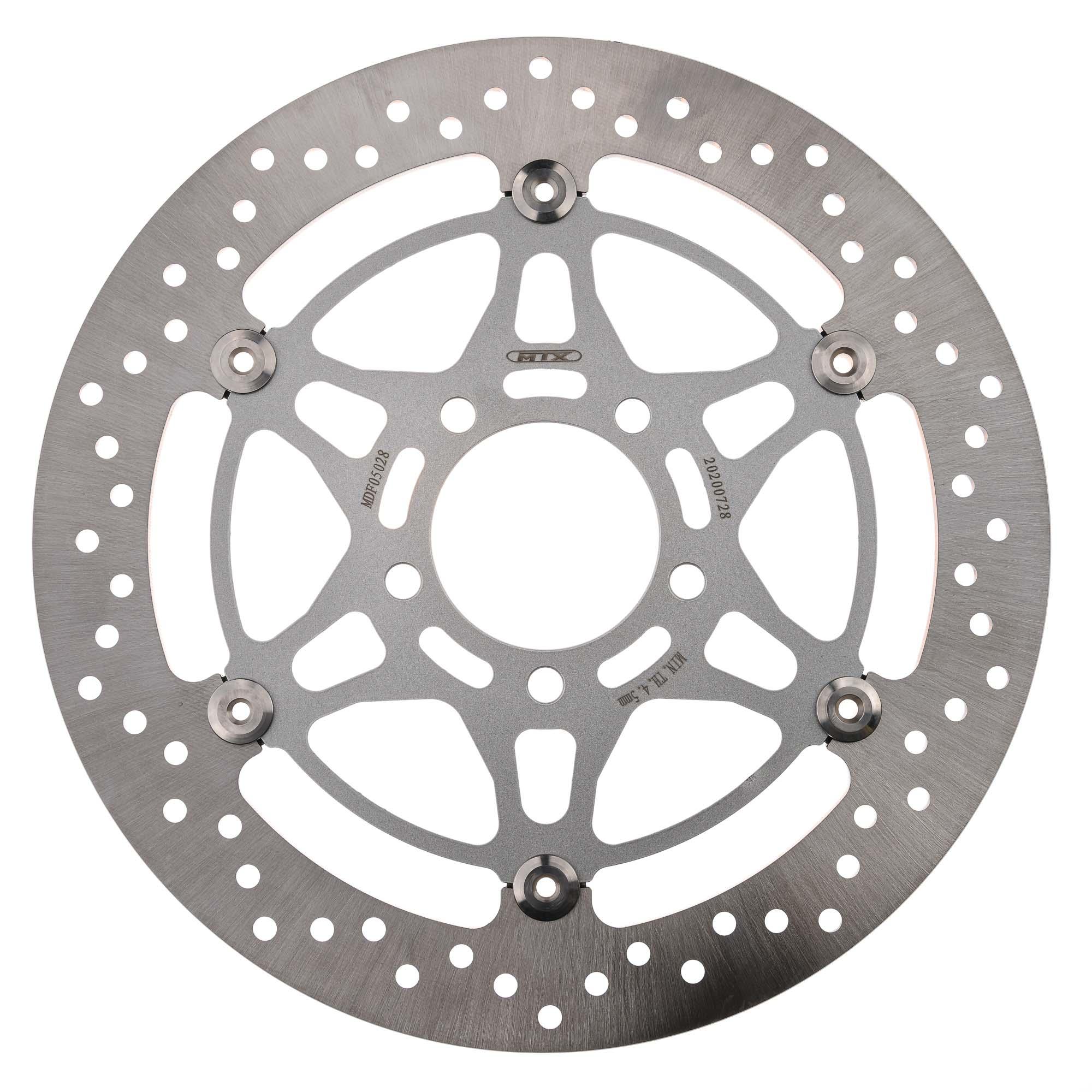 Mtx Performance Front Floating Round Brake Disc - Suzuki Dl1000 V-Strom 2002-09