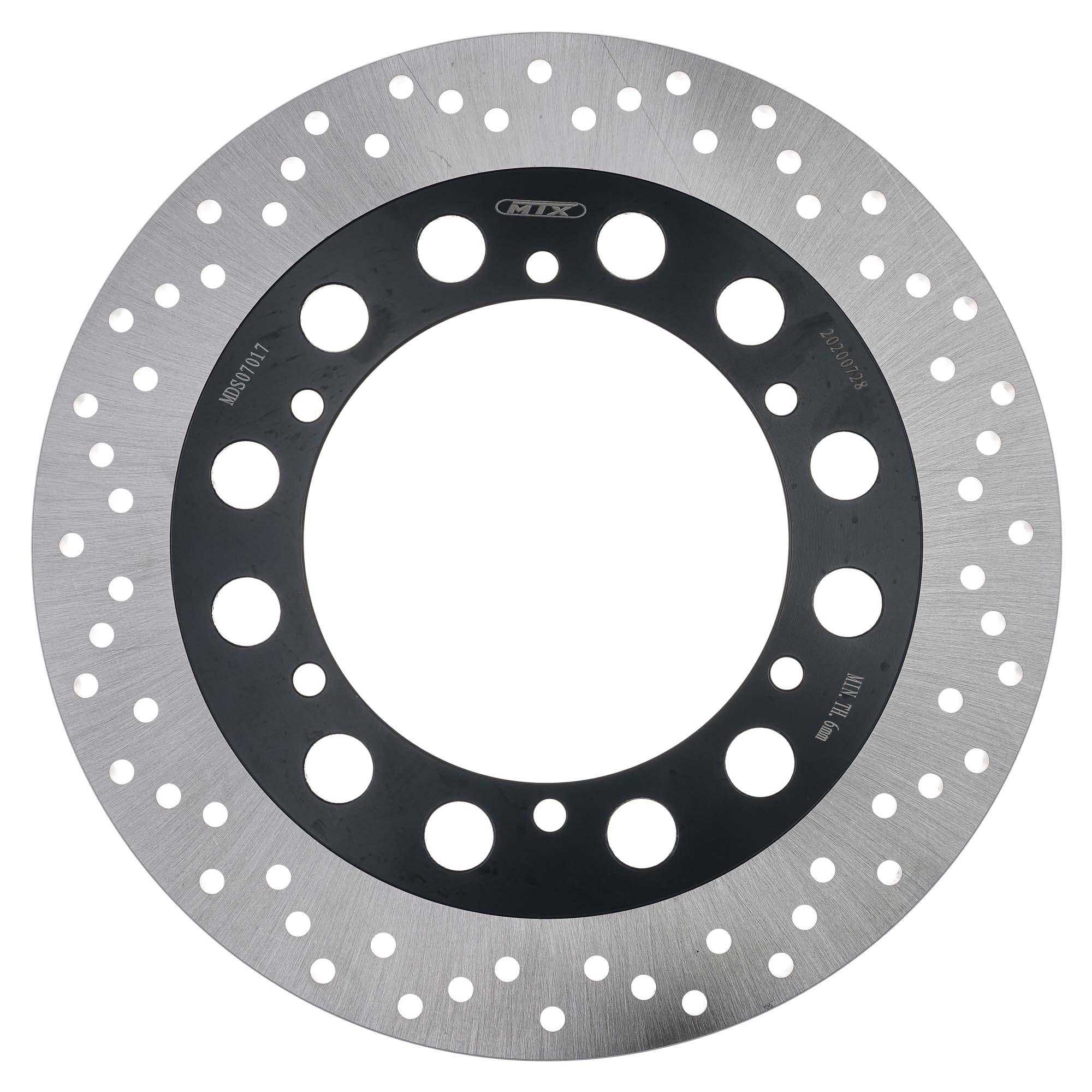 MTX Performance Front Or Rear Solid Round Brake Disc - Yamaha FJ1200 1986-88