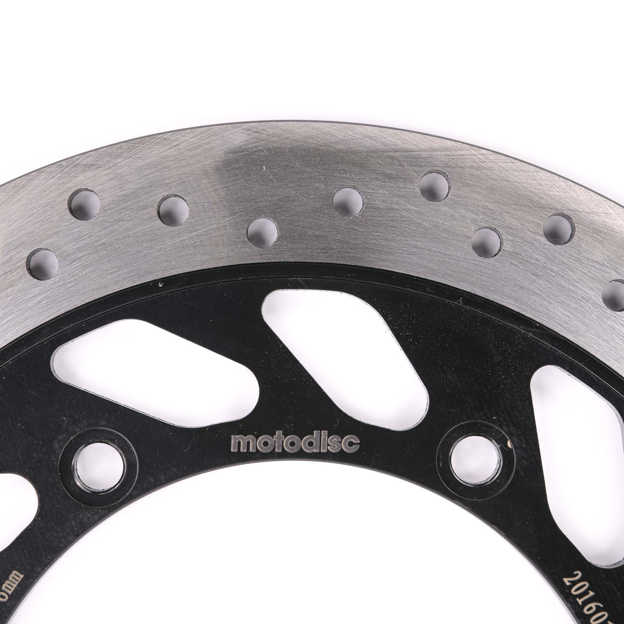 MTX Performance Rear Solid Round Brake Disc - Honda VF750F 1983-84 image 2
