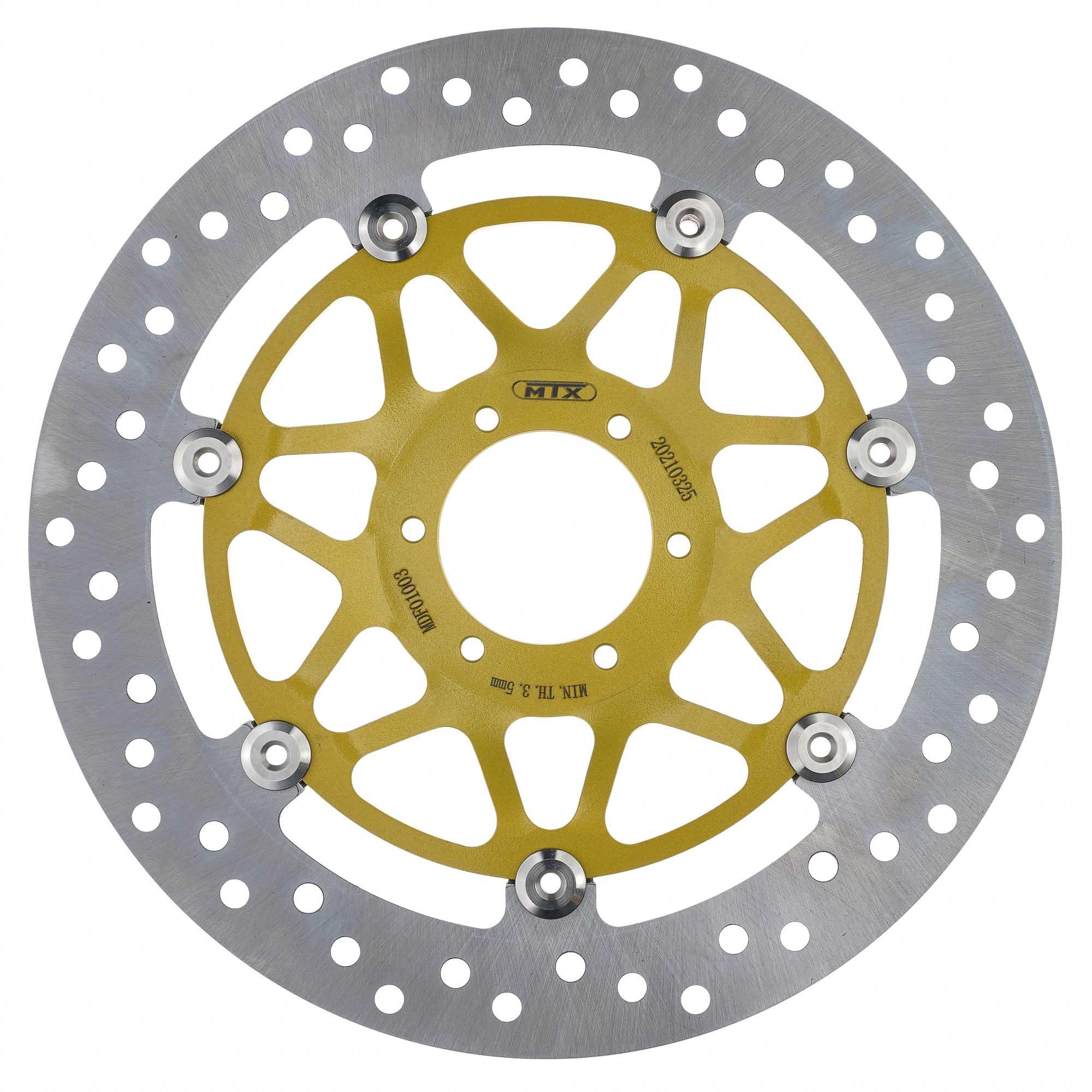 Mtx Front Floating Round Brake Disc - Honda Cbr900rr 1992-93