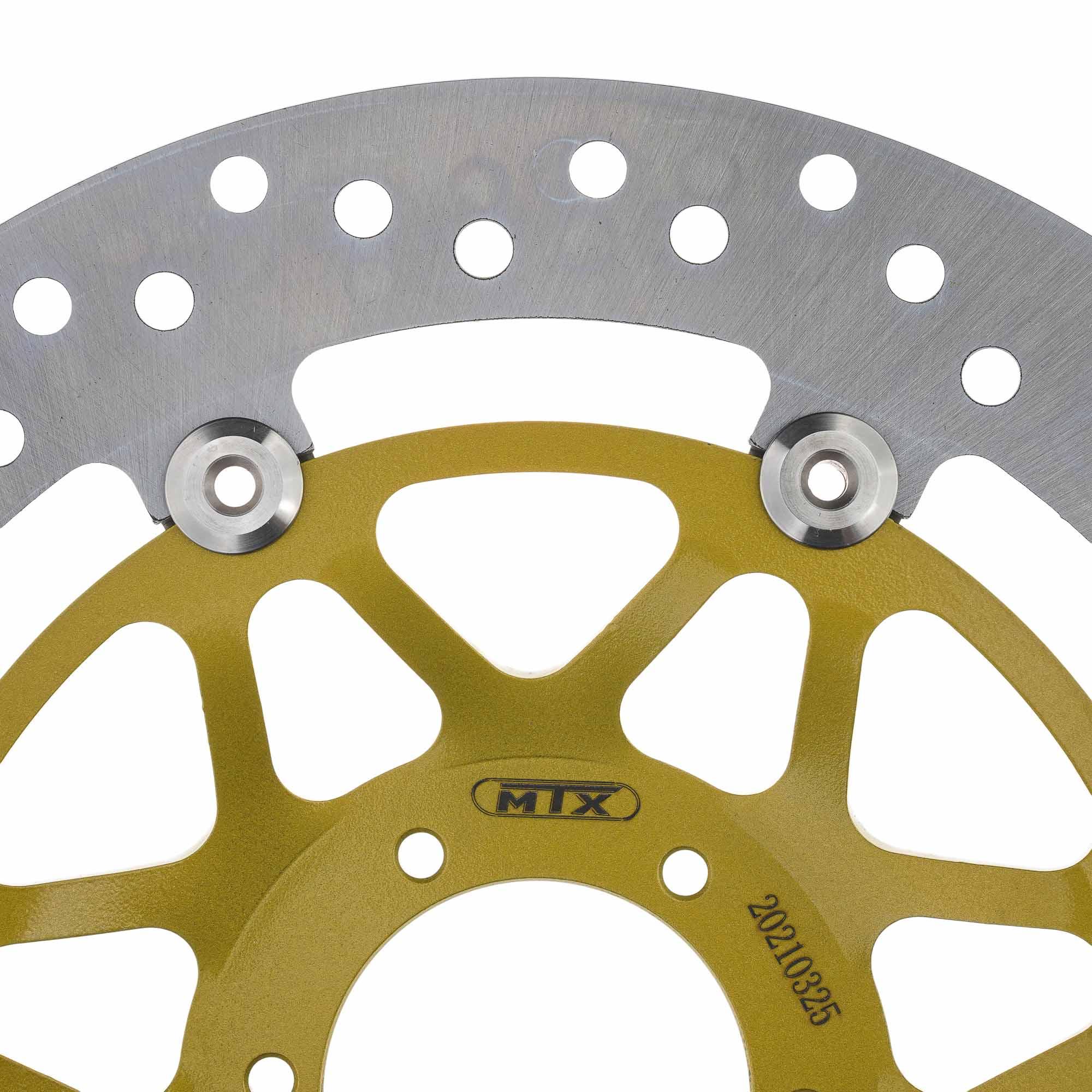 MTX Front Floating Round Brake Disc - Honda CBR900RR 1992-93 image 2