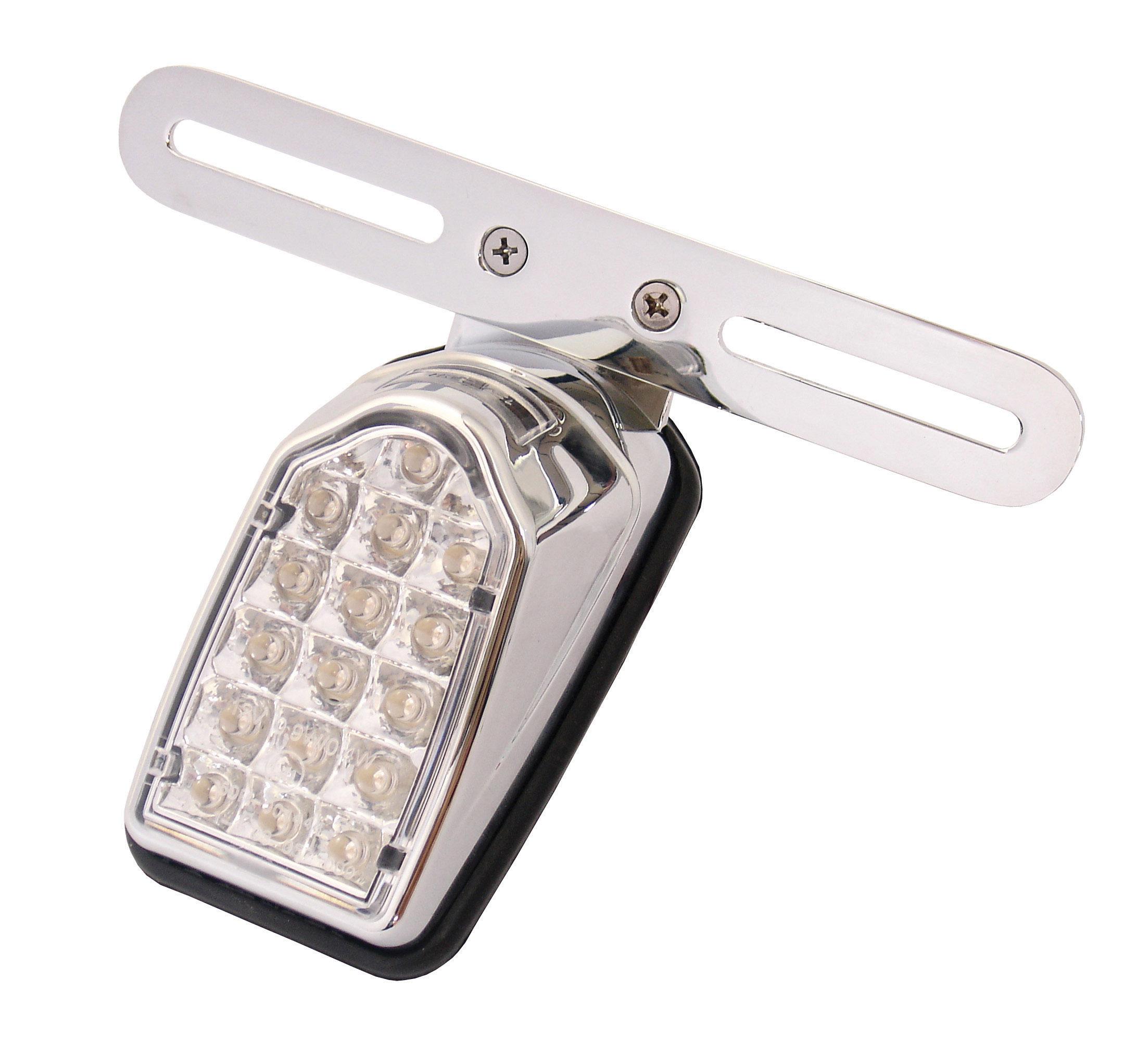 Bike It Light Mini Tombstone Led Rear With Clear Lens
